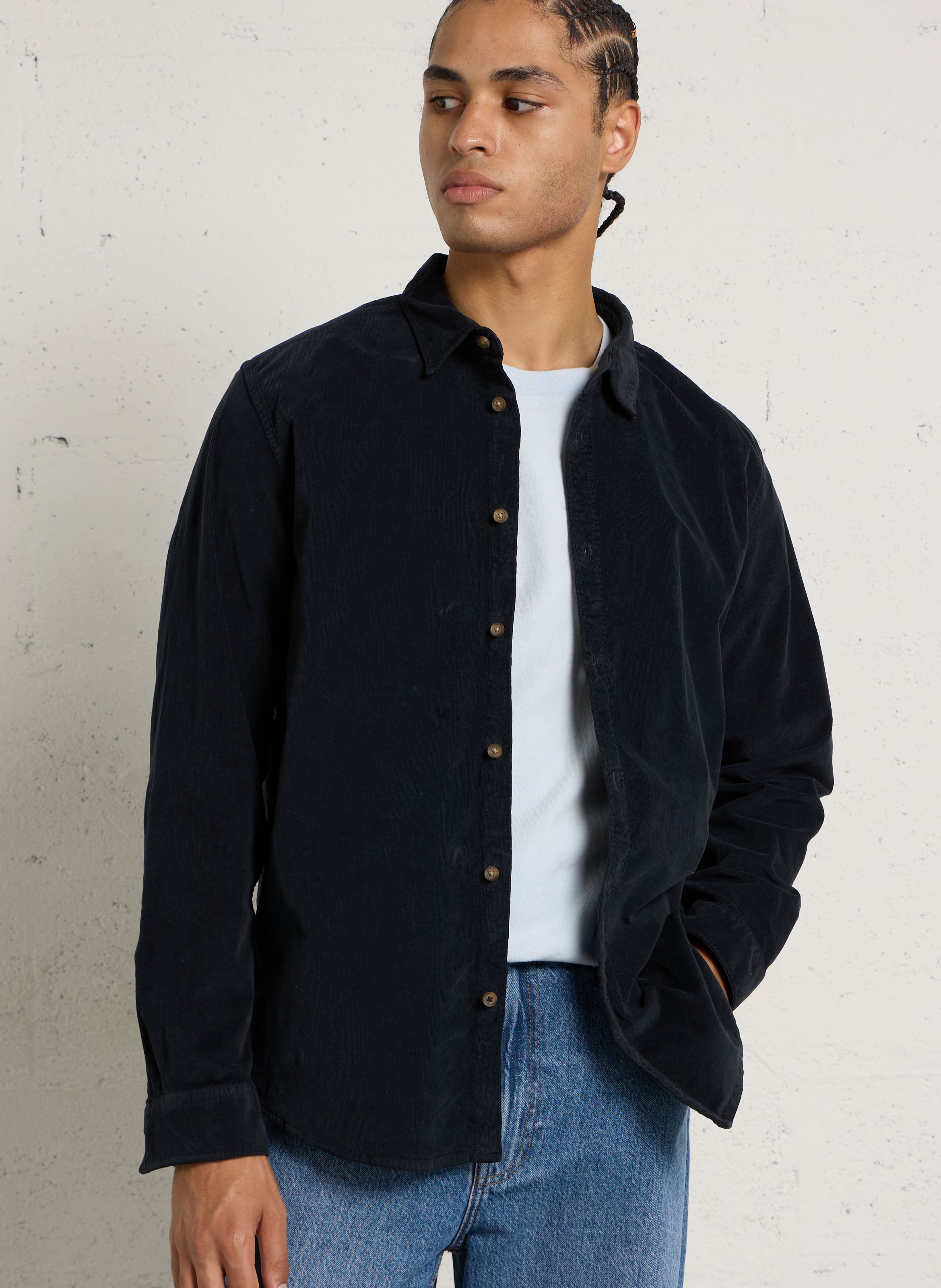 Cotton-blend corduroy shirt PEPE JEANS
