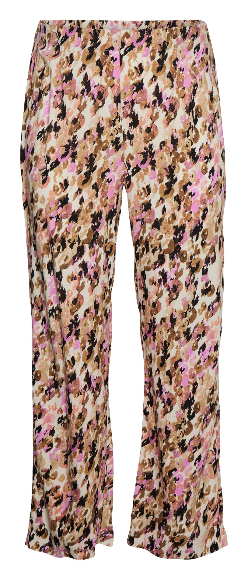 Pantalon fluide imprimé  VERO MODA CURVE Multicolore