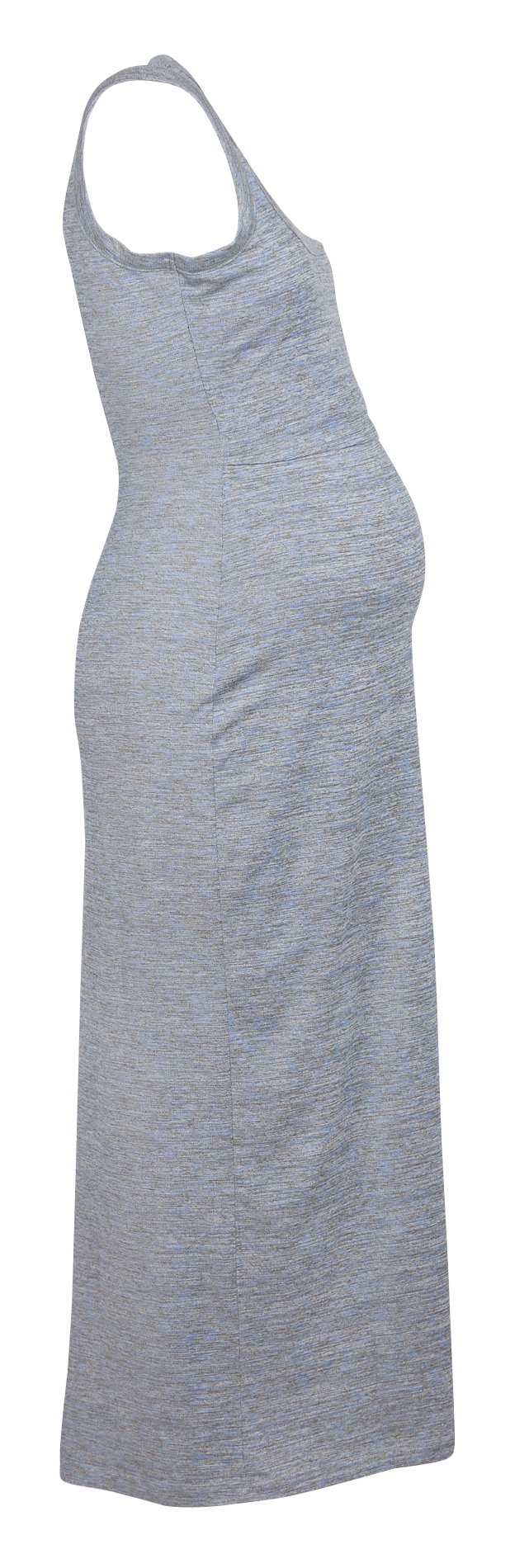 Stretch cotton maternity dress SERAPHINE Grey