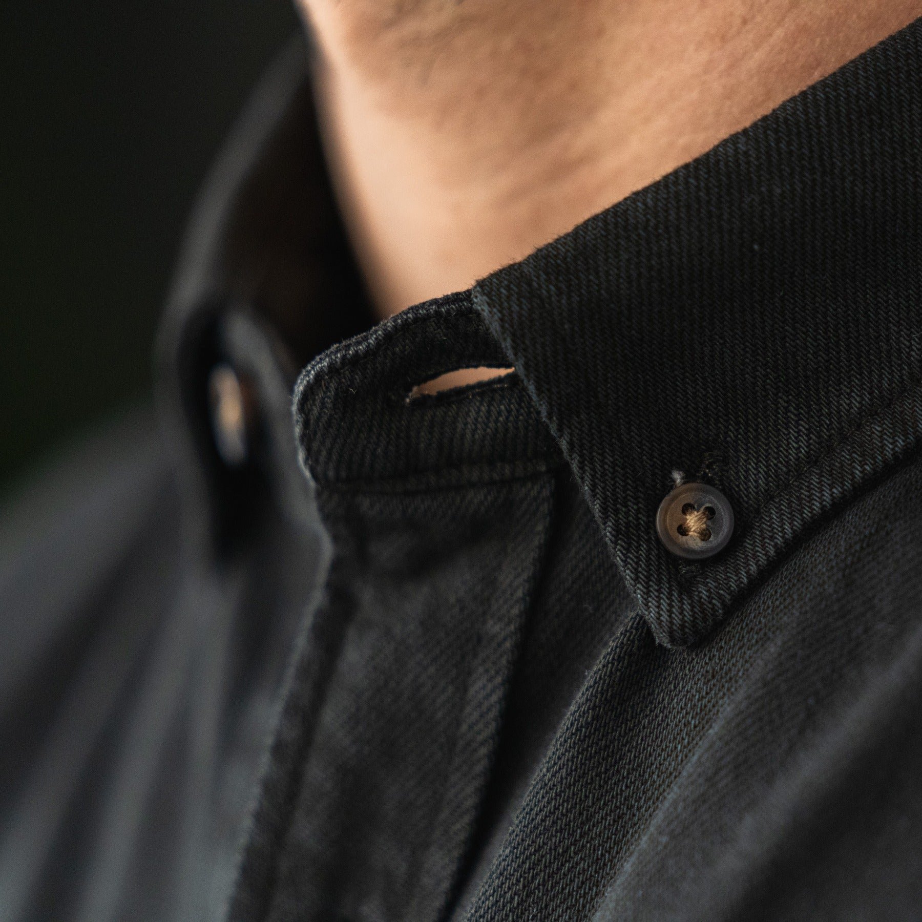 Denim shirt BILLYBELT Black