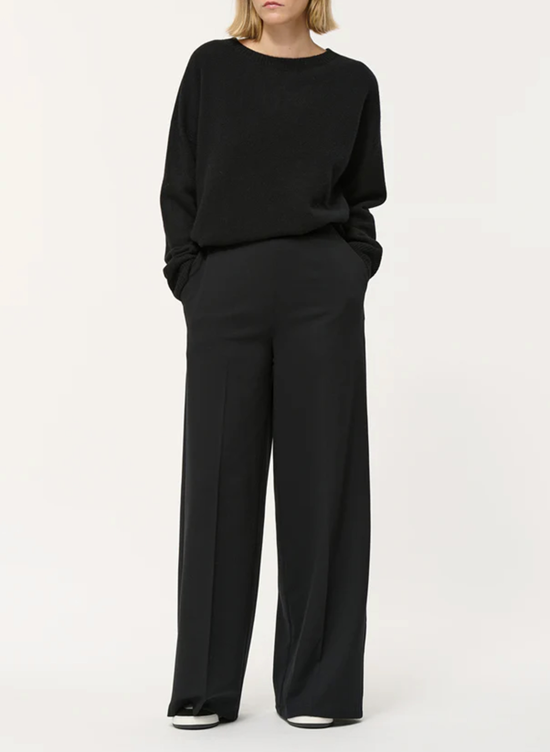 Pantalon large talle haute HUMILITY Noir