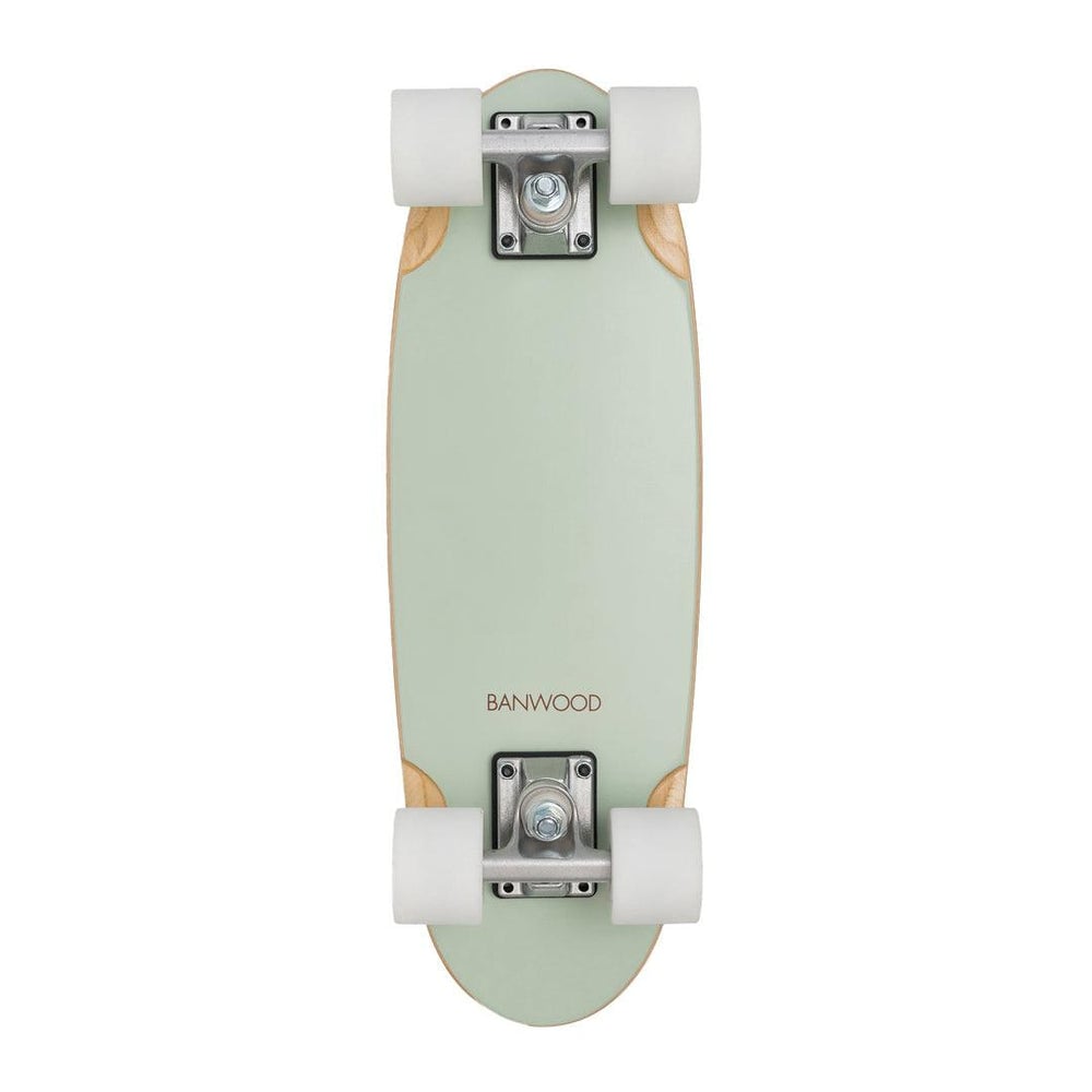 Canadian maple cream skateboard for balance skating 3+ years Banwood Green
