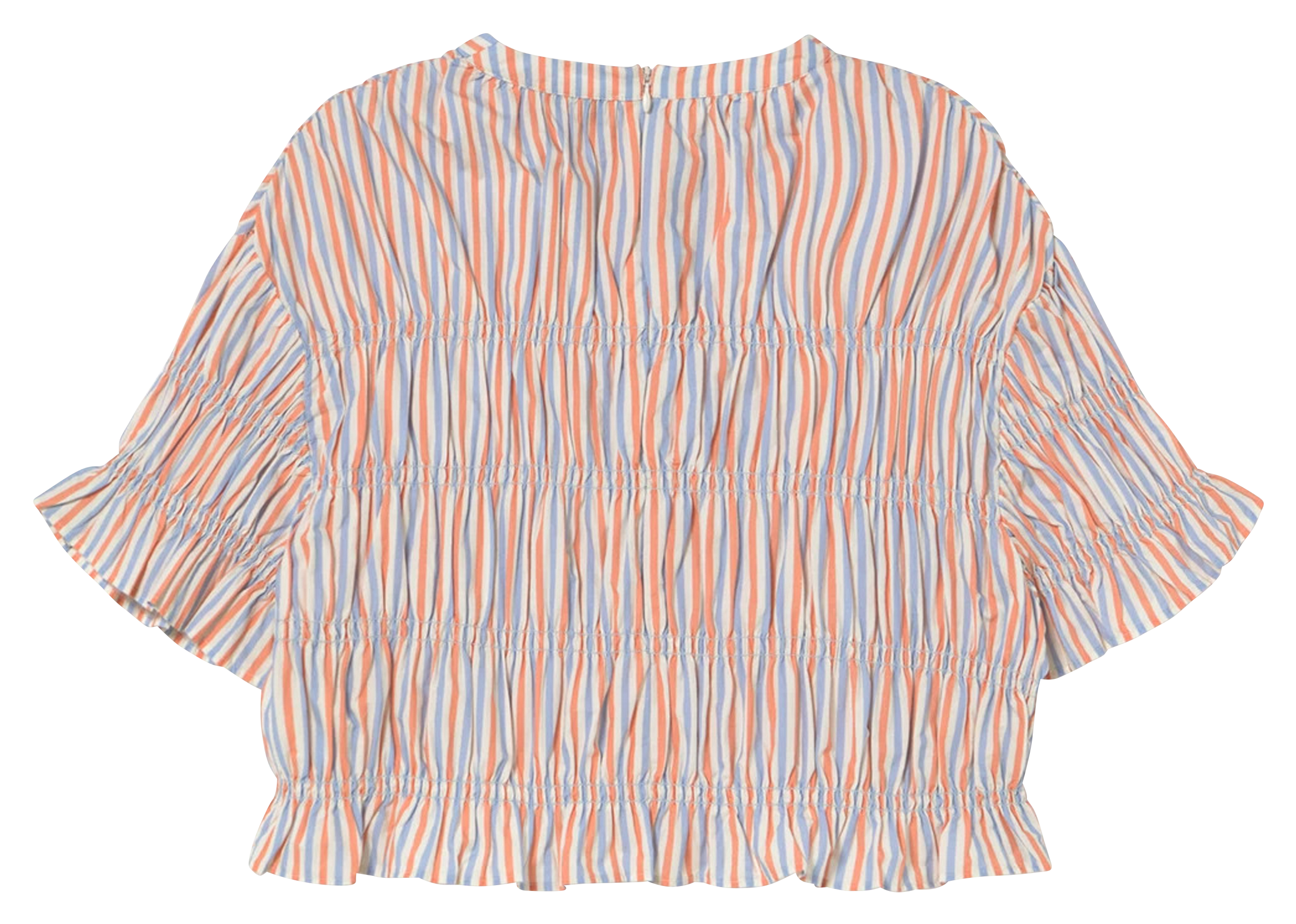 Loose-fit check cotton blouse THE TINY BIG SISTER Multicolored