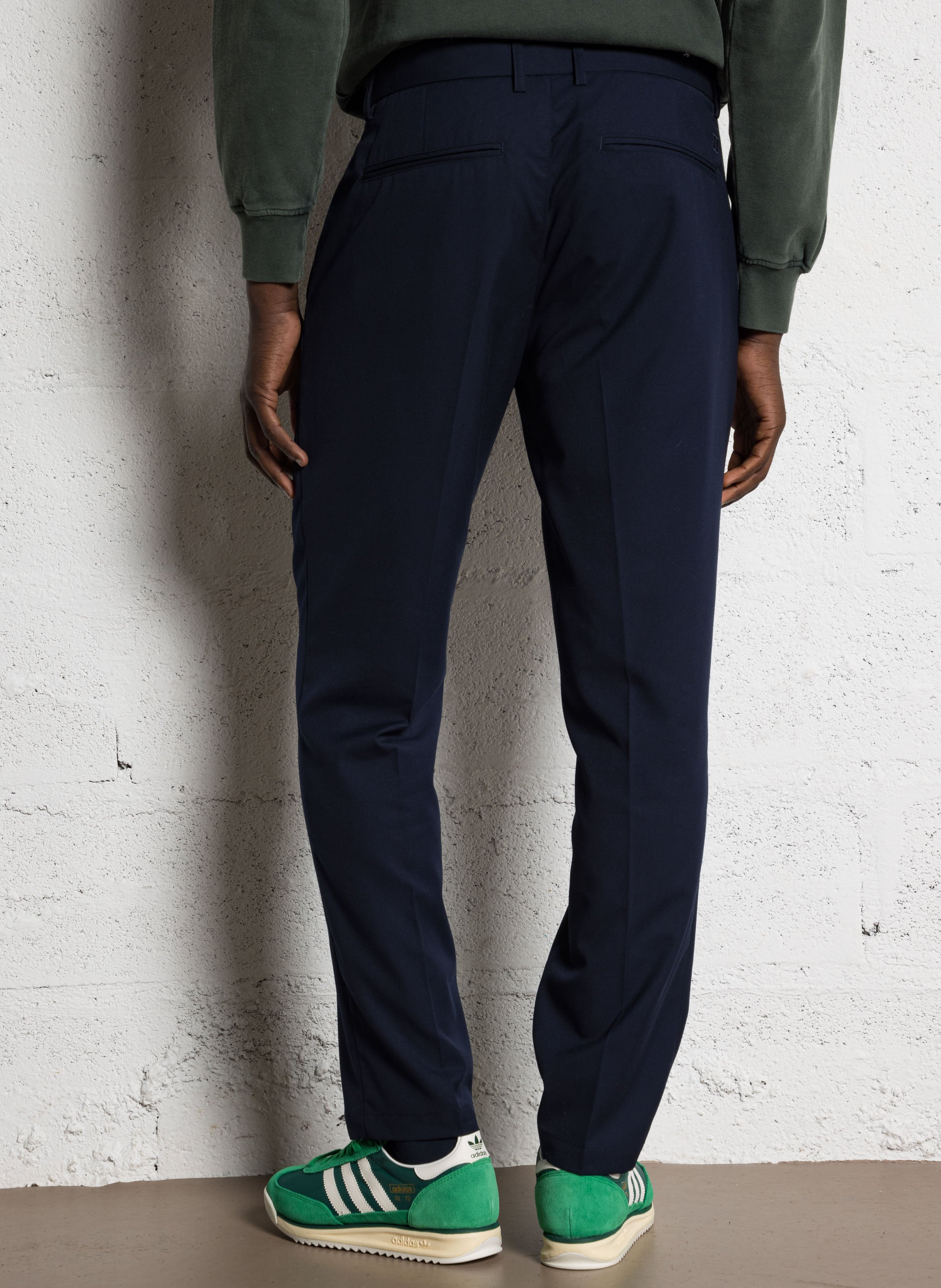 Pantalon de costume droit LES DEUX Bleu