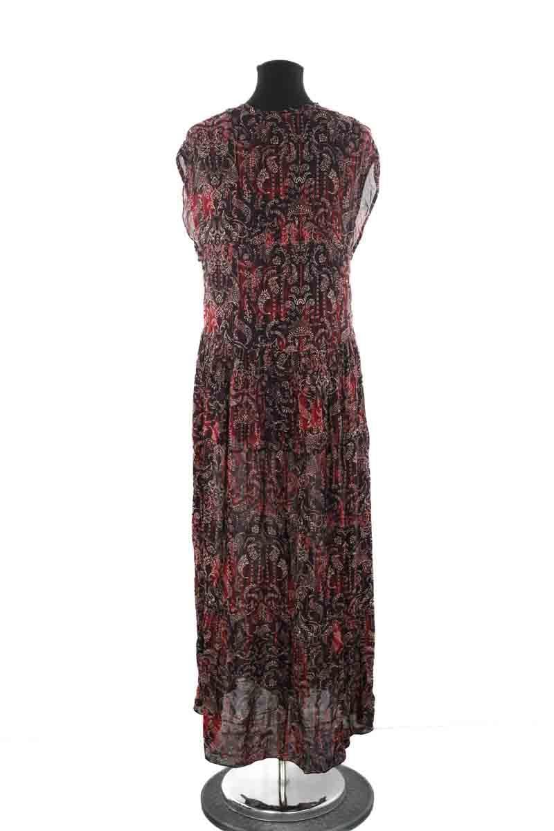 Burgundy dress IRO - Seconde Main Red