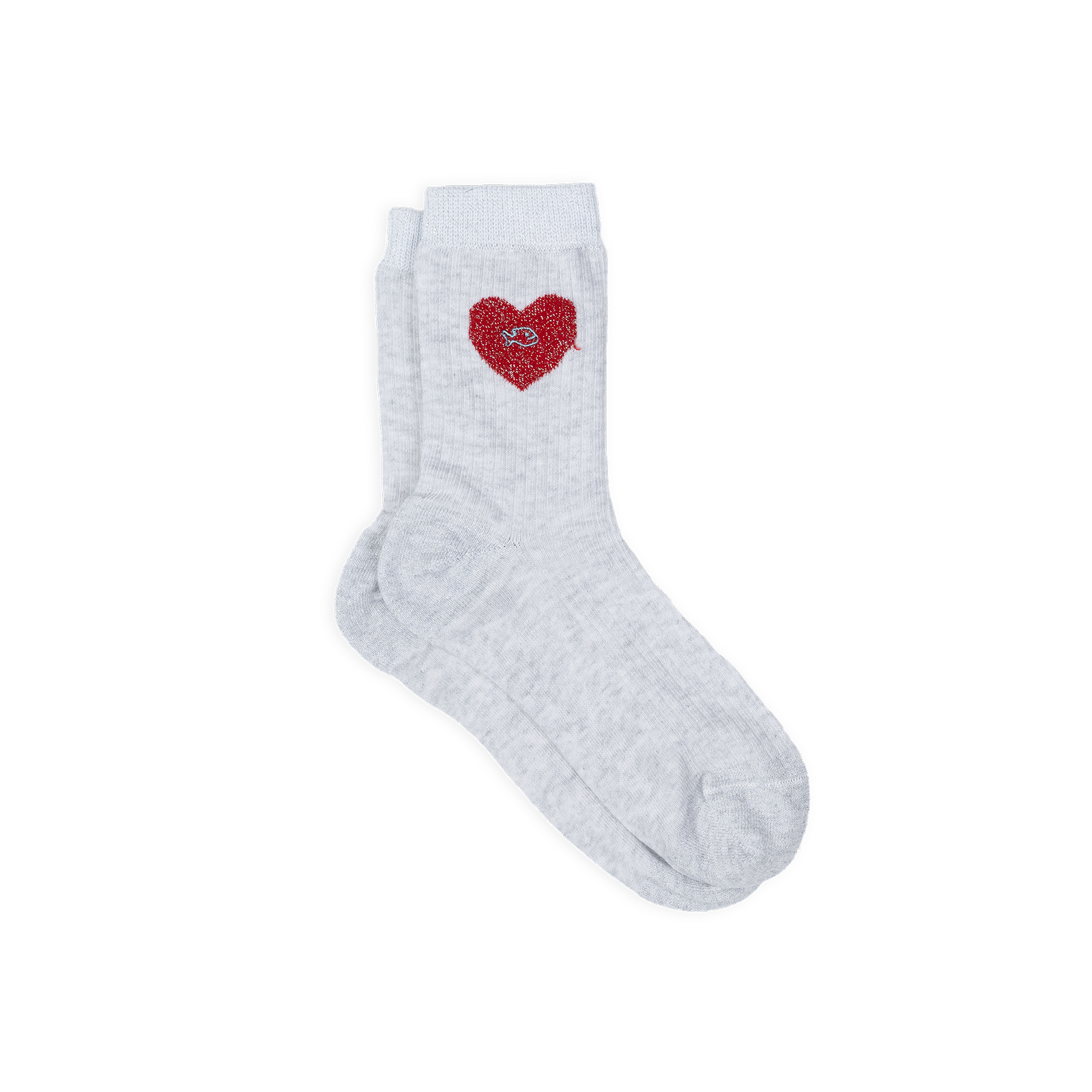 Combed cotton heart socks BILLYBELT