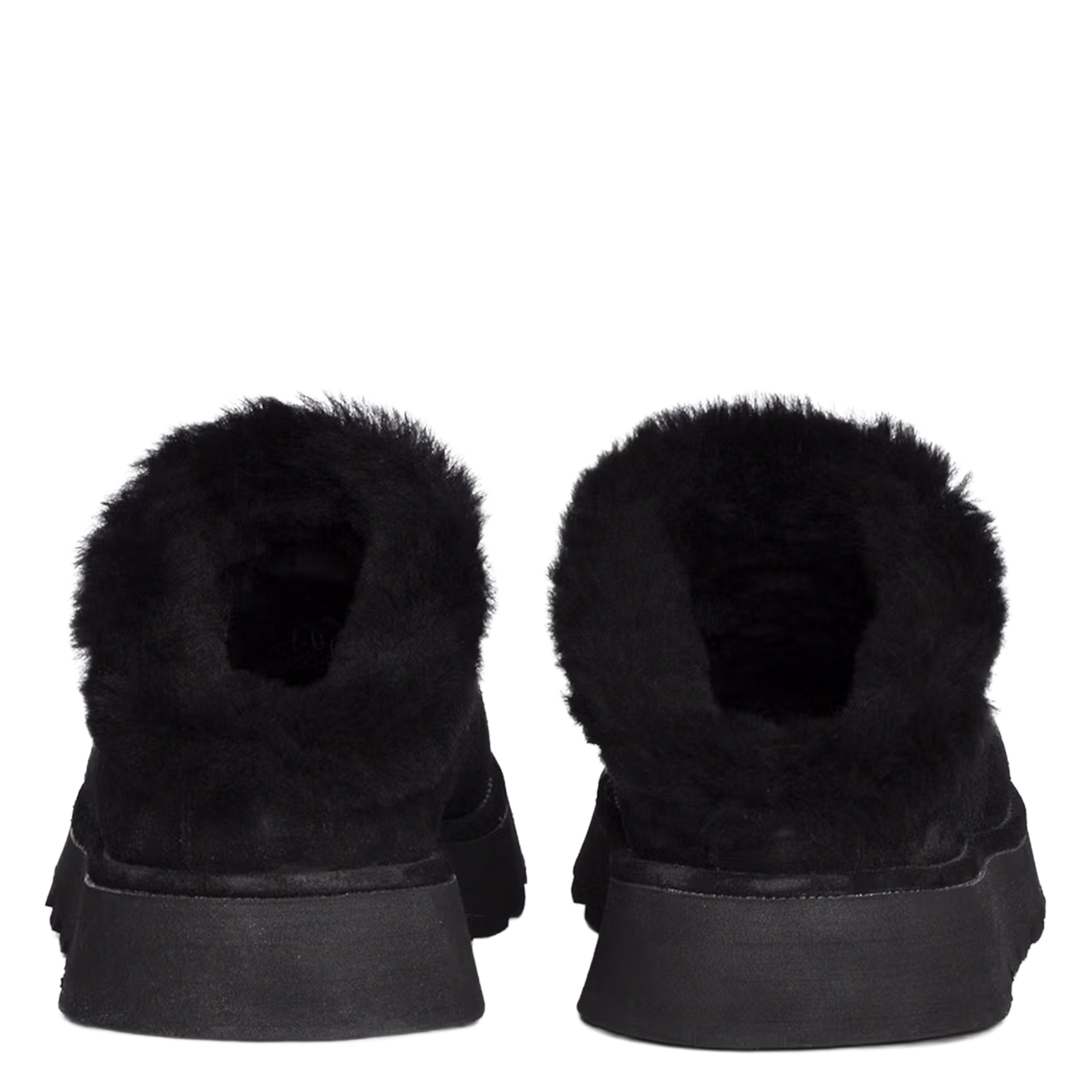 Mules suède et shearling ZADIG&VOLTAIRE Noir
