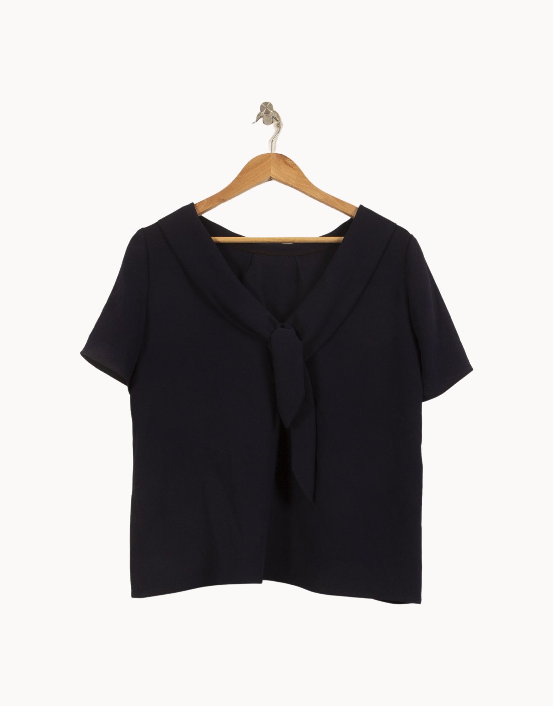 Blouse TARA JARMON - Seconde Main Blue