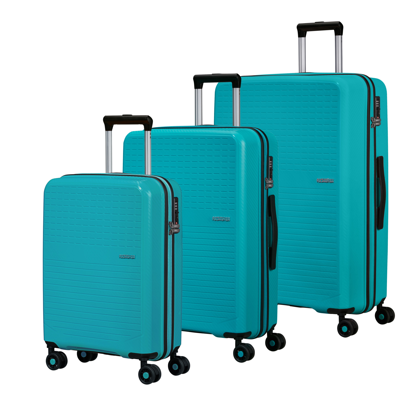 Summer hit nested set size L AMERICAN TOURISTER Blue