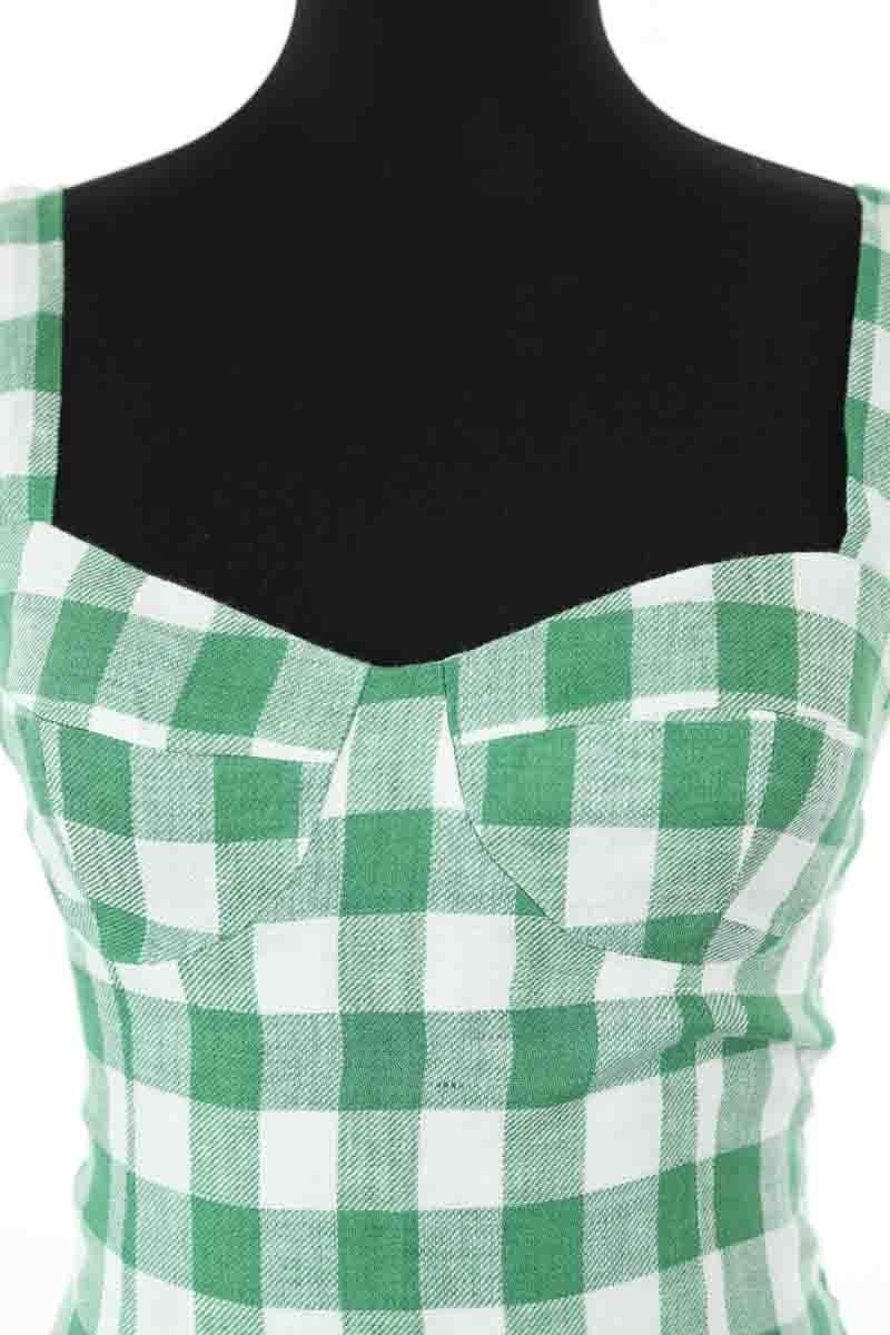 Azawood sleeveless top REFORMATION - Seconde Main Green