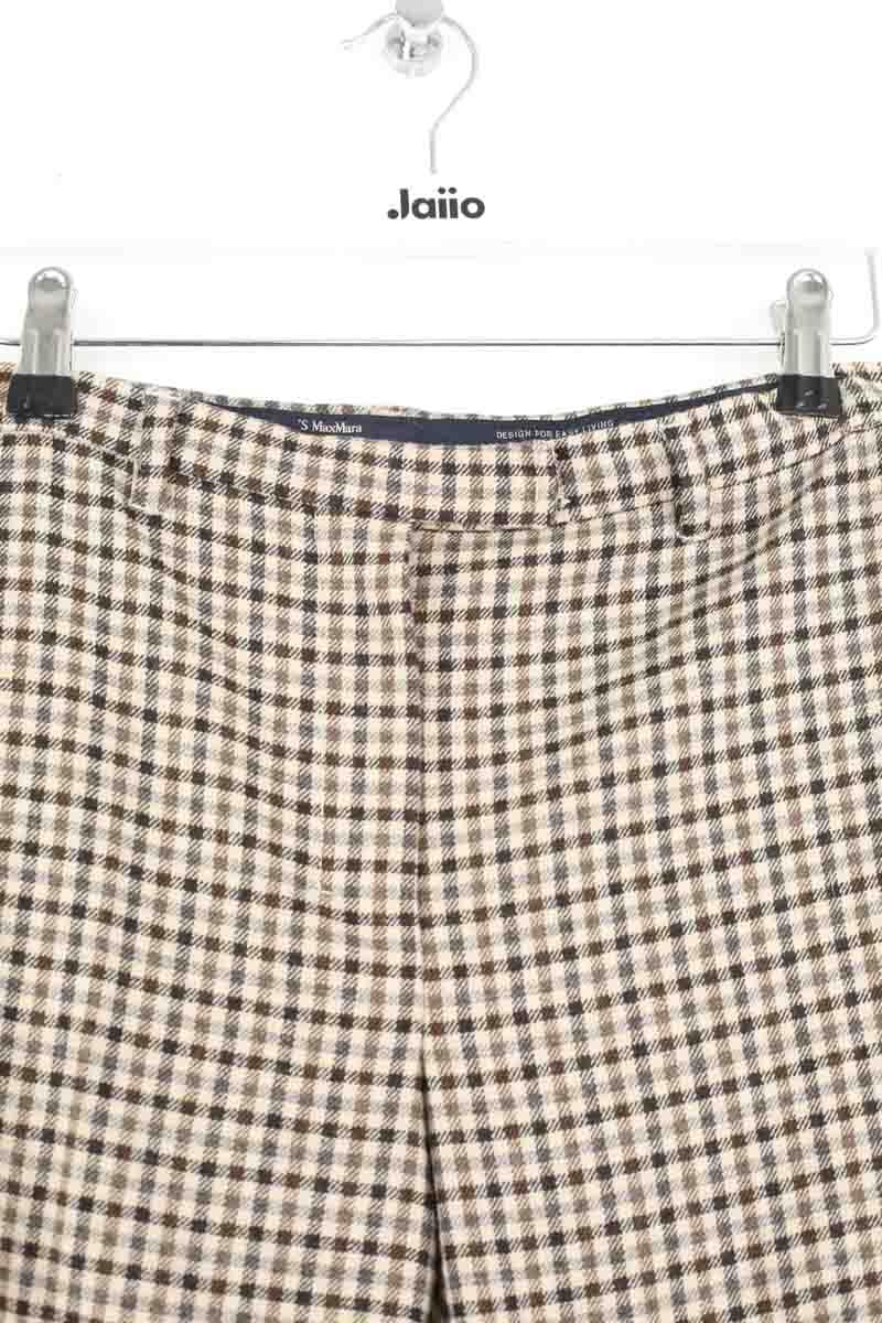 Carrot trousers MAX MARA - Seconde Main Beige