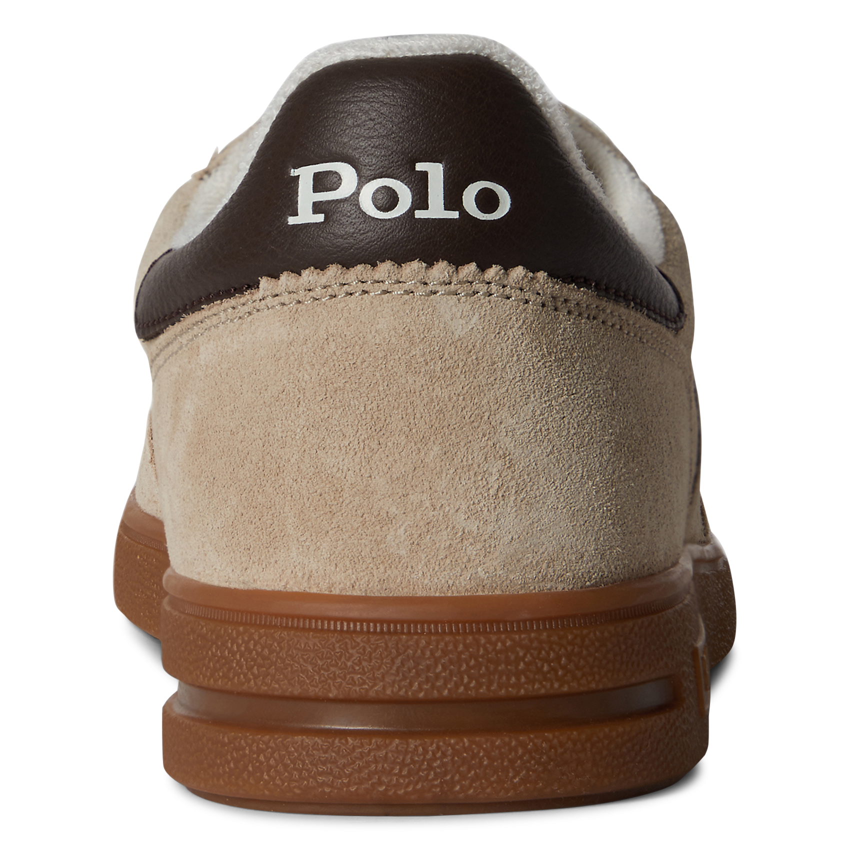 Niedrige Sneaker aus Veloursleder POLO RALPH LAUREN Beige