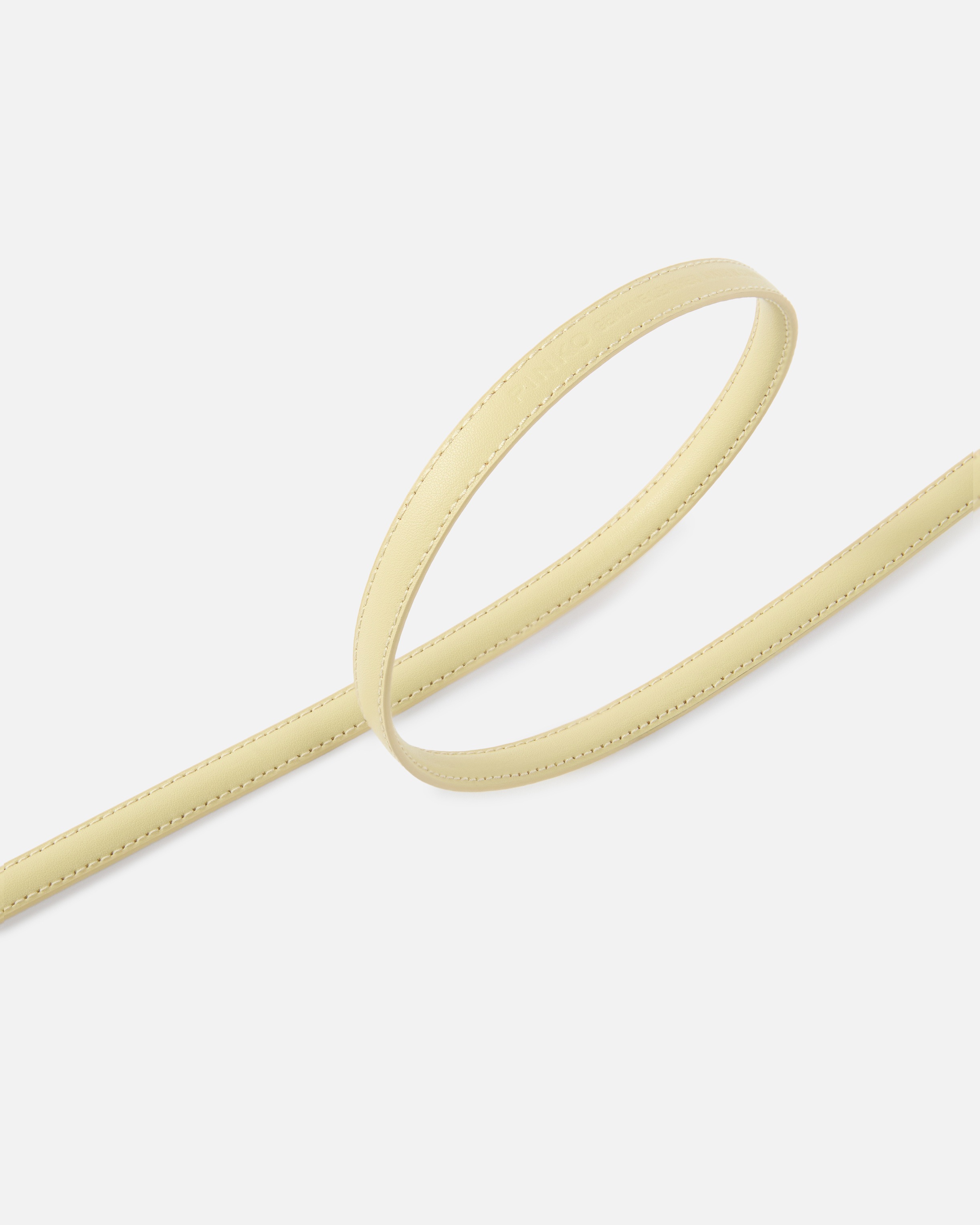 Fine belt with love birds buckle 1 cm PINKO Multicolored