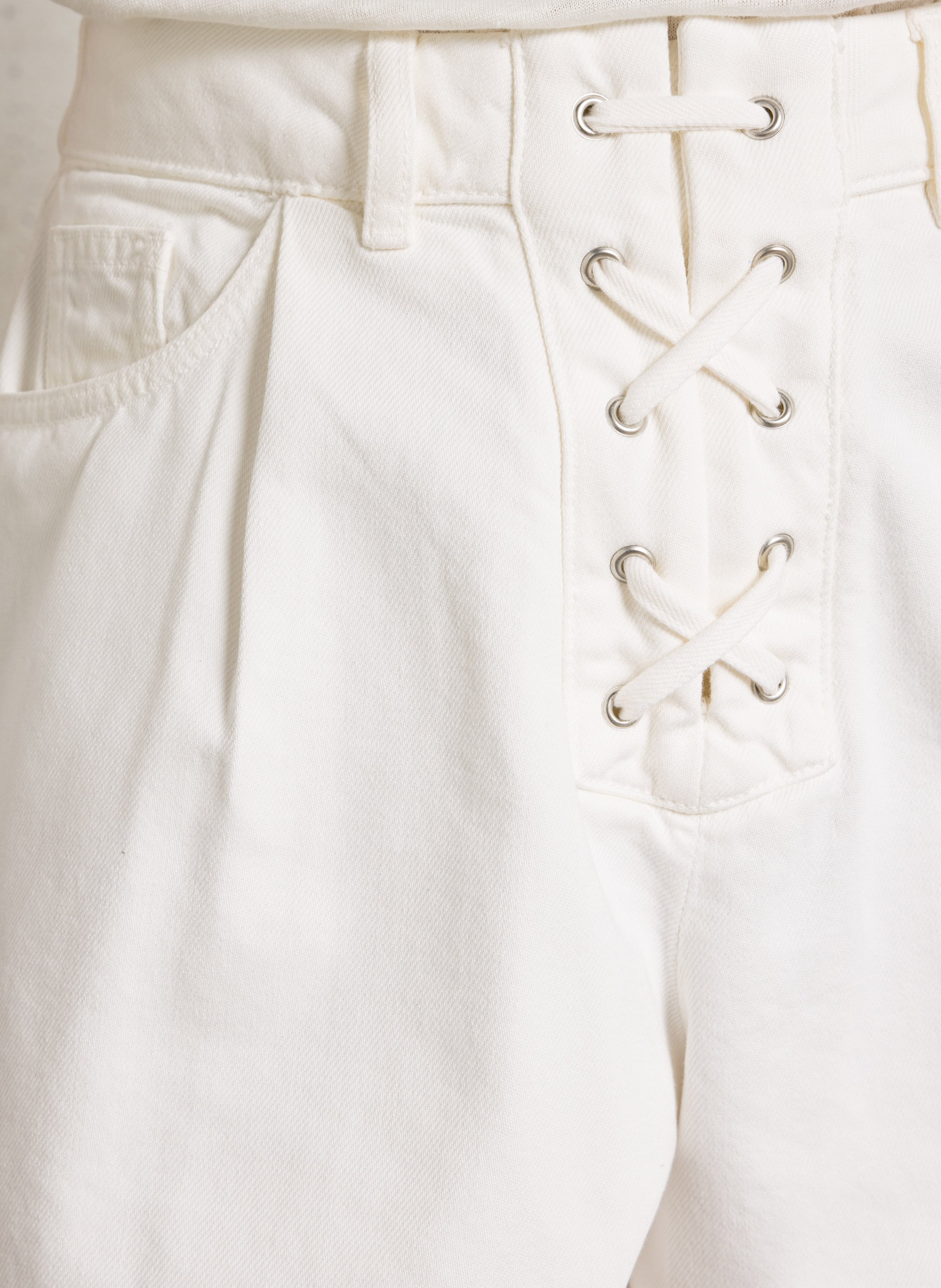 Cotton shorts BERENICE White