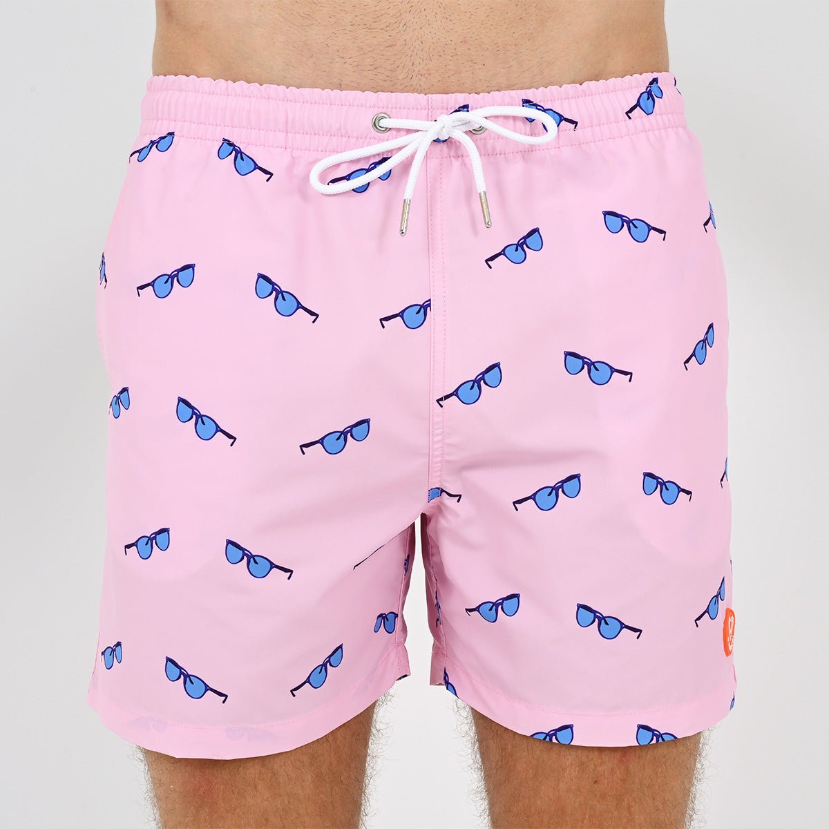 Swim Shorts "Le Solaire" VENDREDI SWIMWEAR Pink