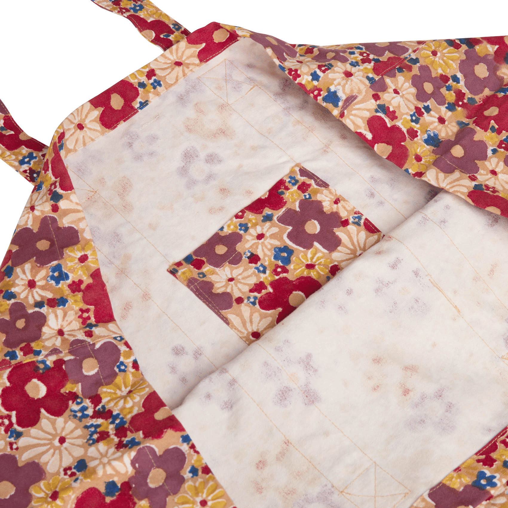 Cotton tote bag APACHES COLLECTIONS Brown