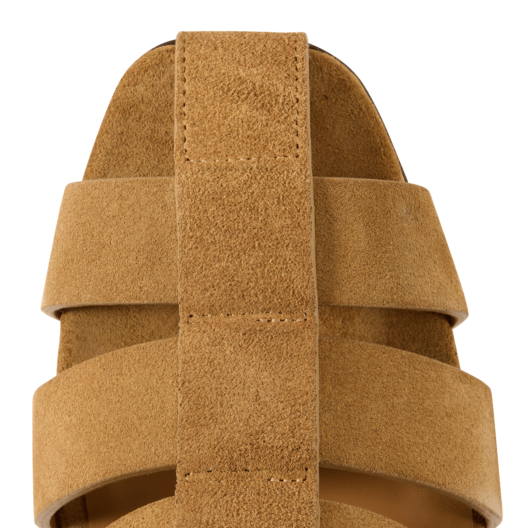 Sandales à talon en cuir BOBBIES Marron