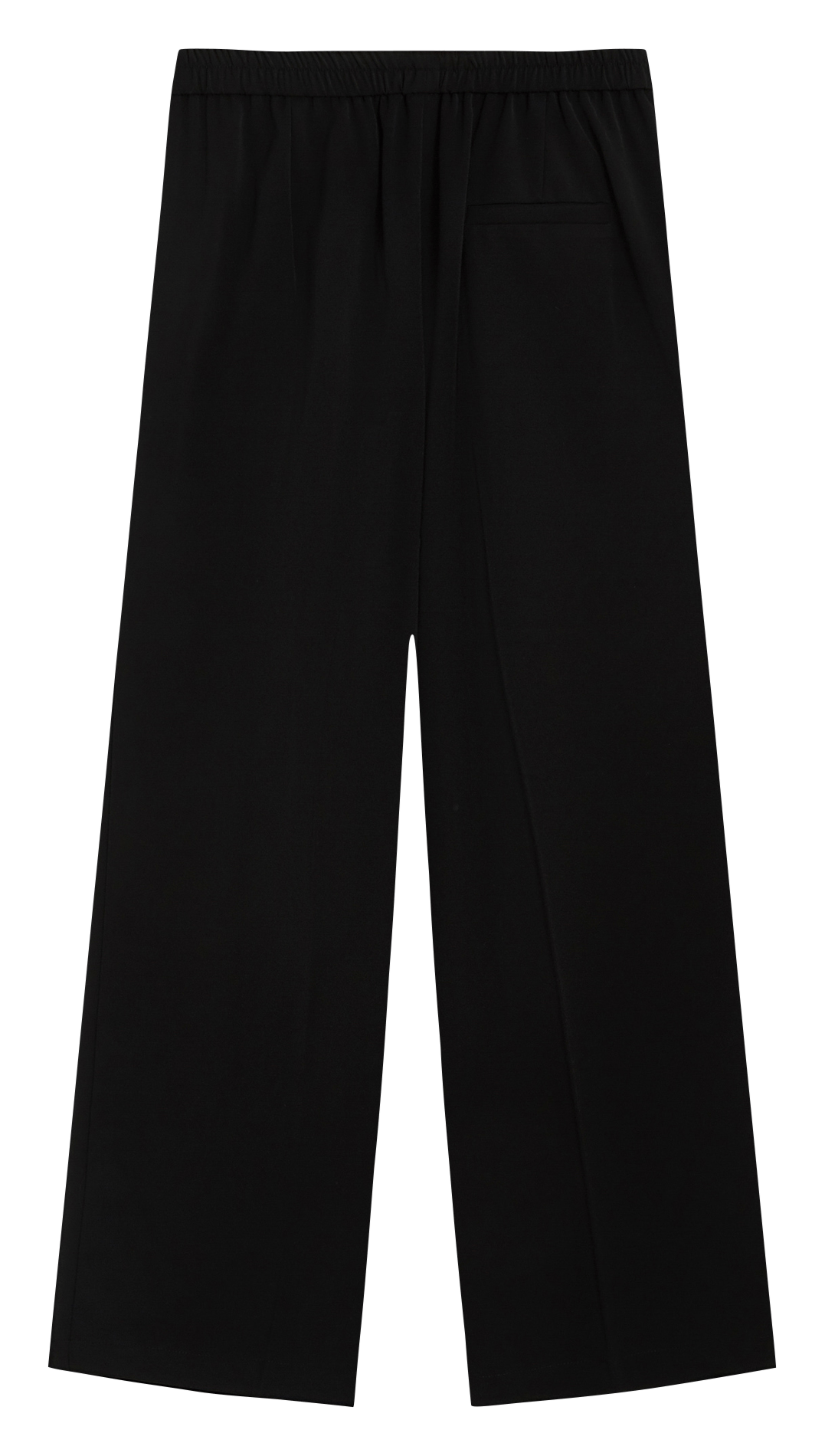 Rechte broek met halfhoge taille GRACE ET MILA Zwart