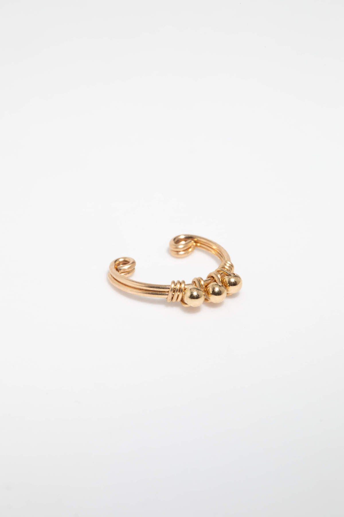 Thea faux piercing - gold YAY Golden
