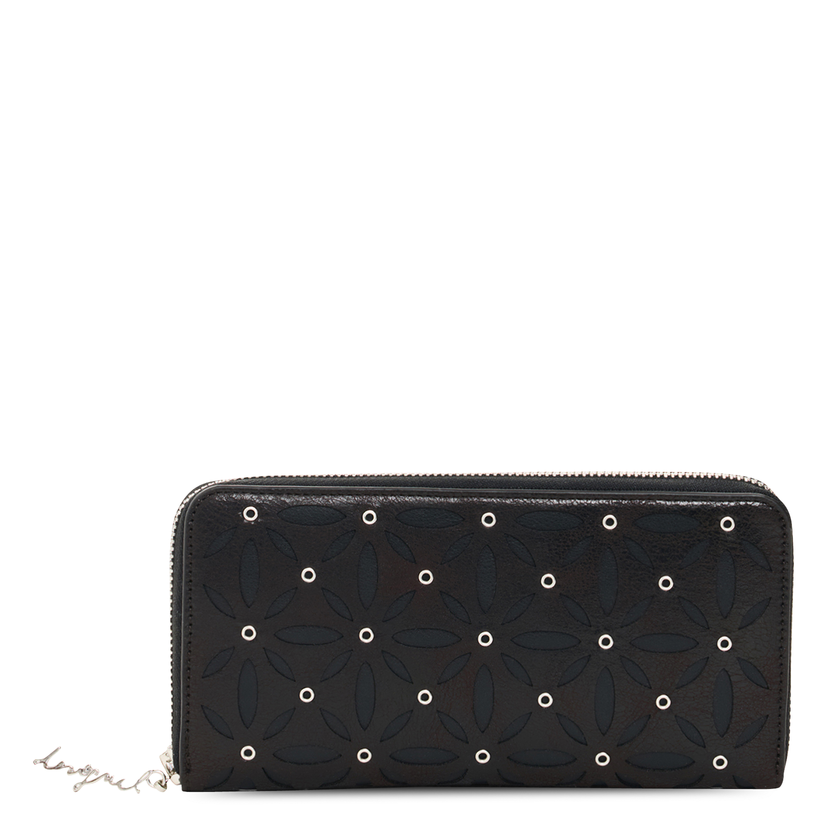 Portefeuille zippé DESIGUAL Noir