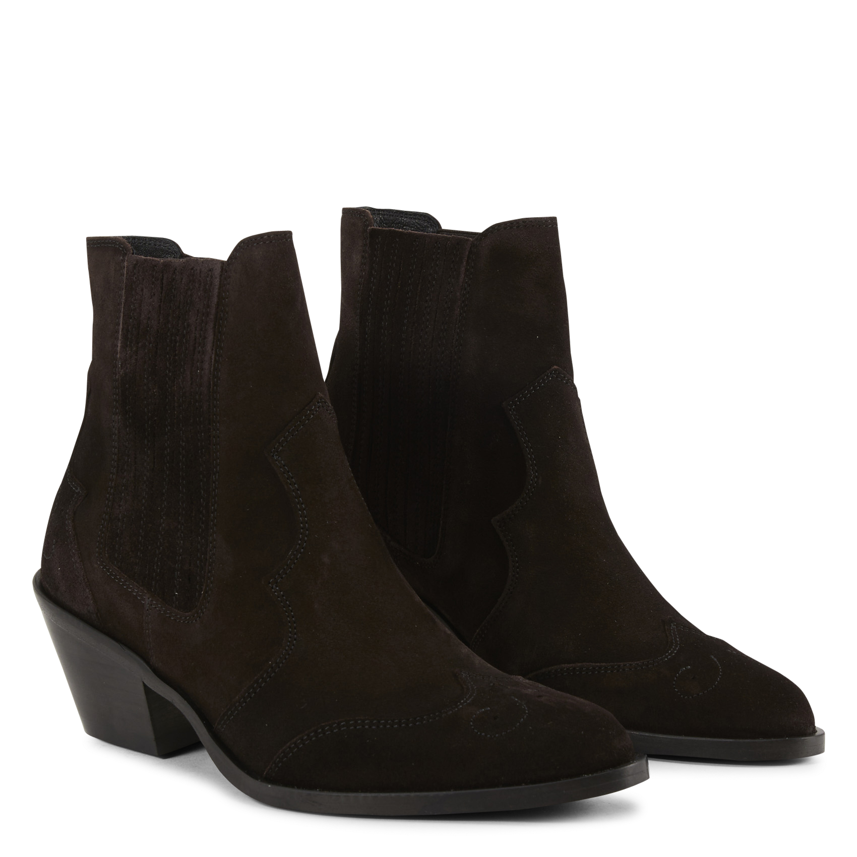 Leren boots | Bruin MELLOW YELLOW Dames