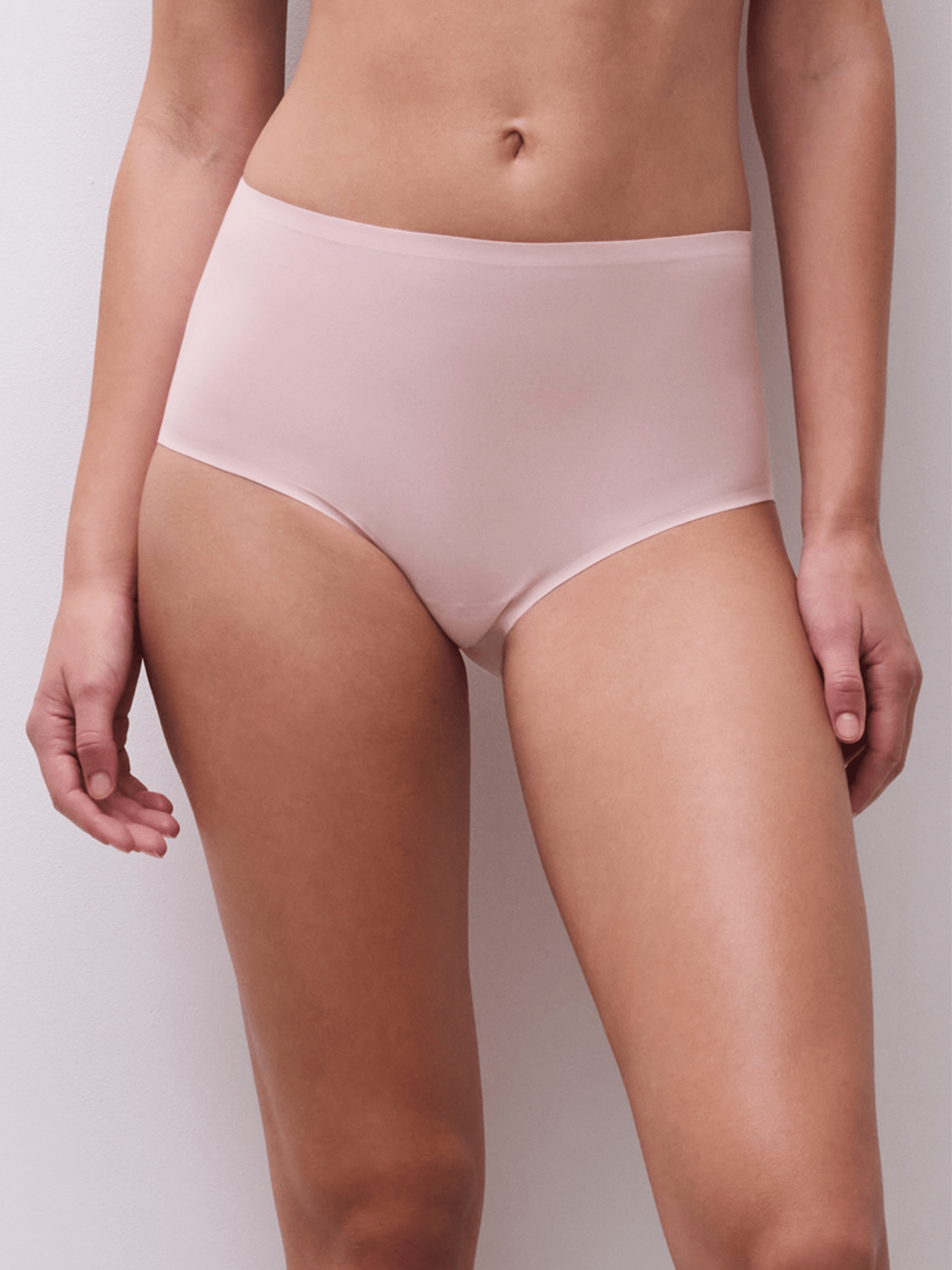 High-waisted lace panties SOFTSTRETCH Rose nymphea