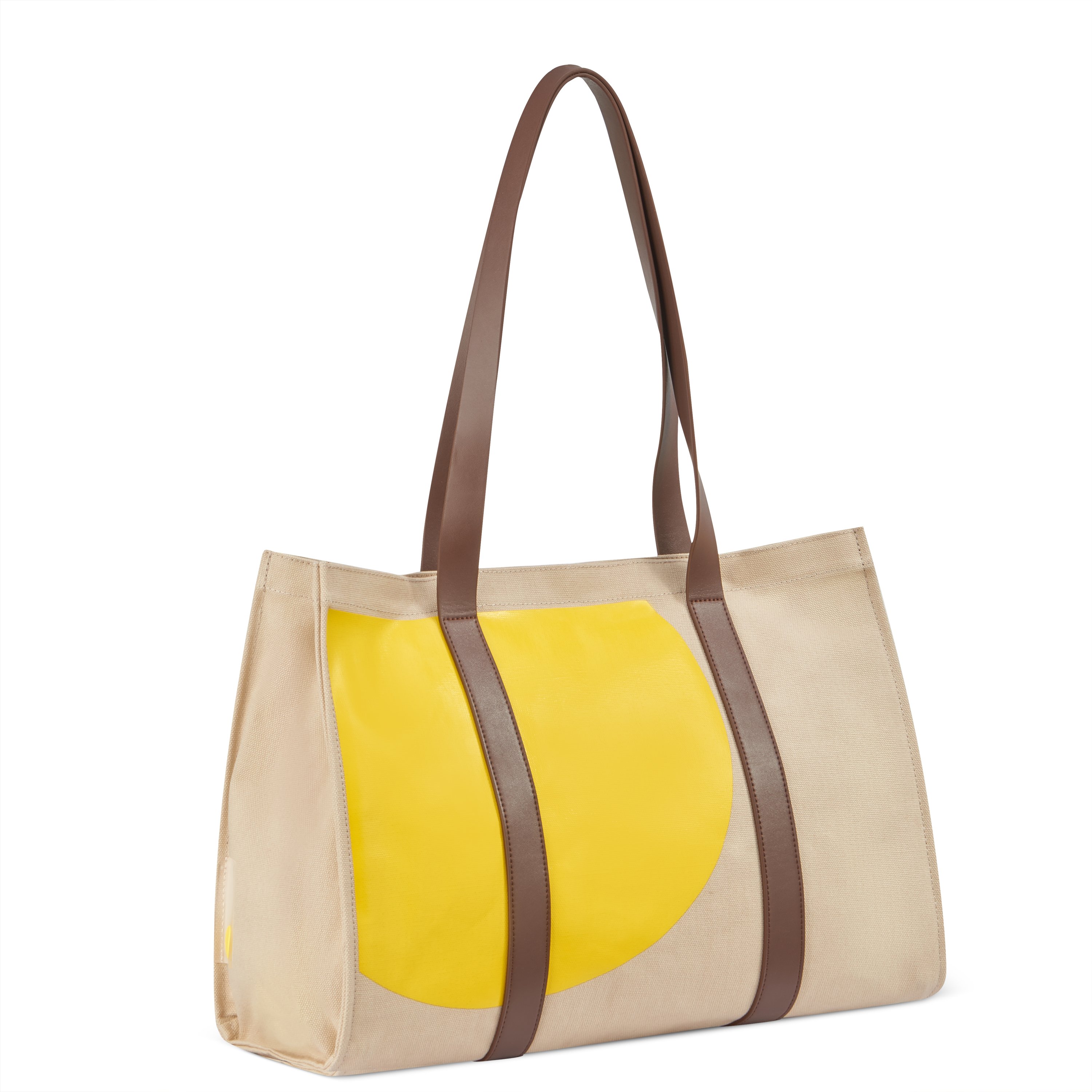 Soft reporter bag - size XS DELSEY PARIS Yellow