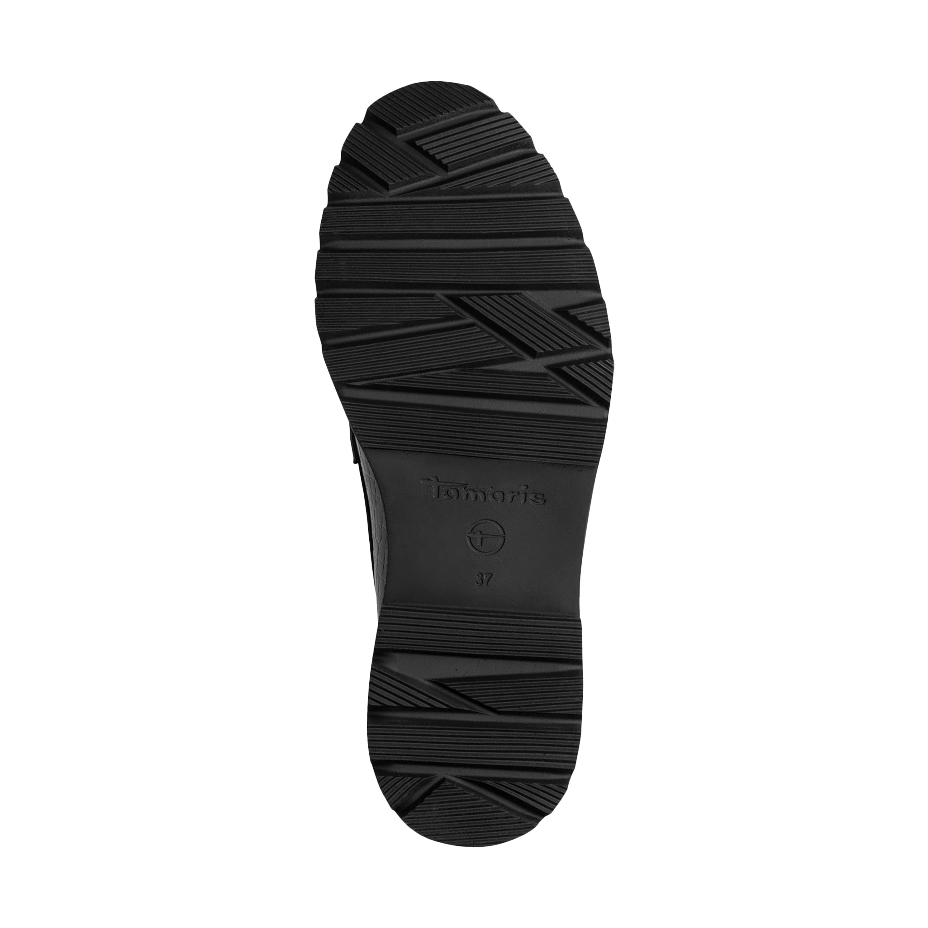 Slip-on moccasin TAMARIS Black