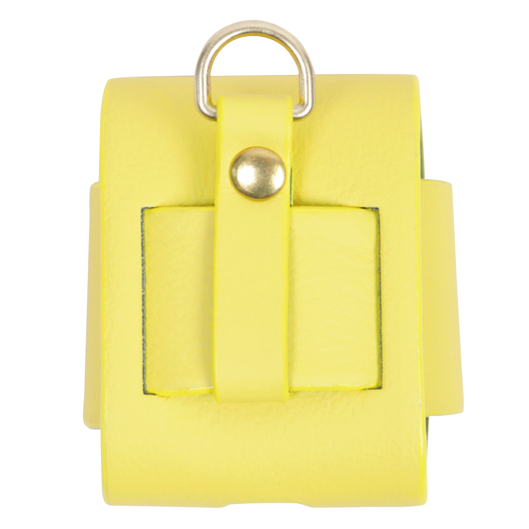 Etui pour AirPods en cuir  LOUVINI PARIS Jaune