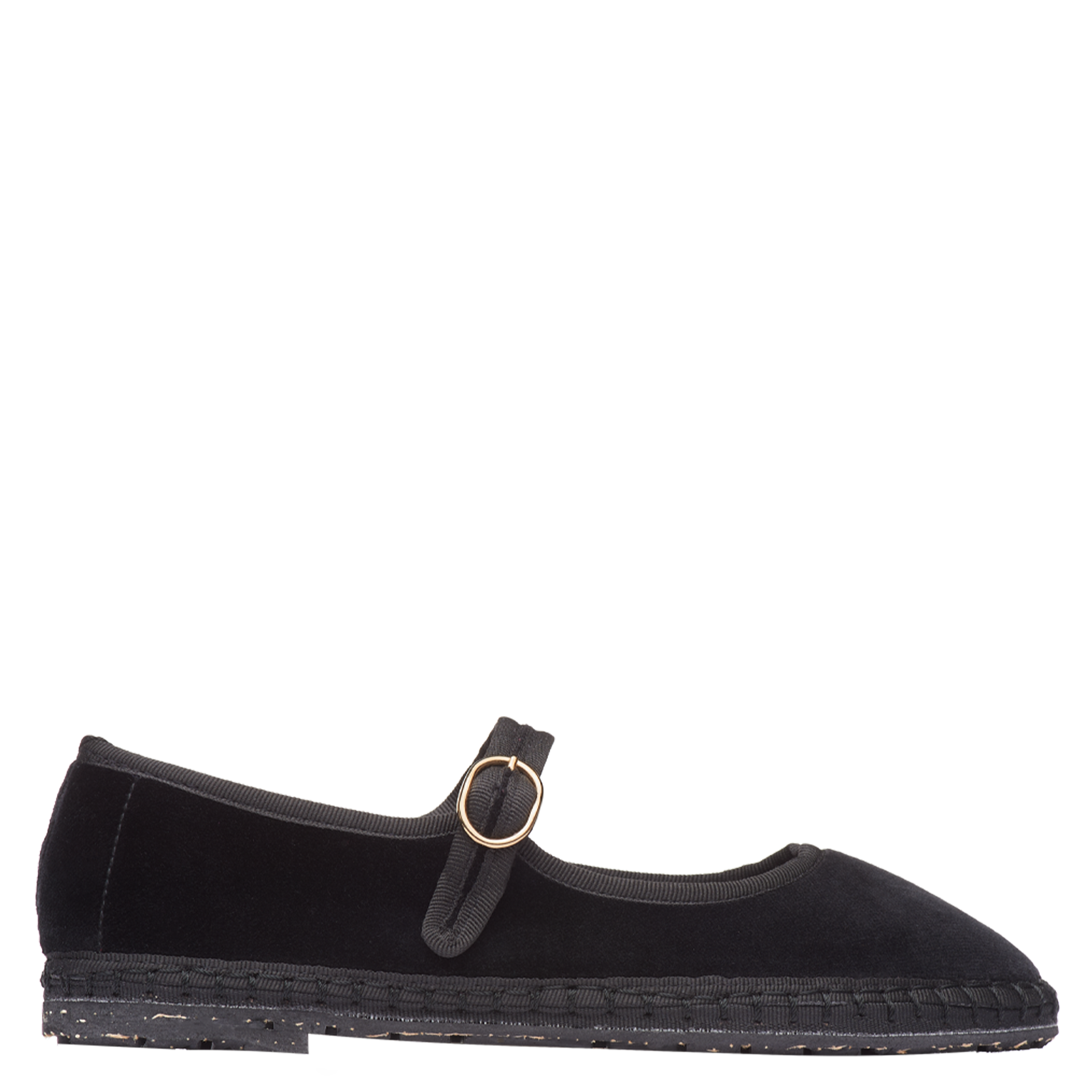 Espadrilles en velours FLABELUS Noir