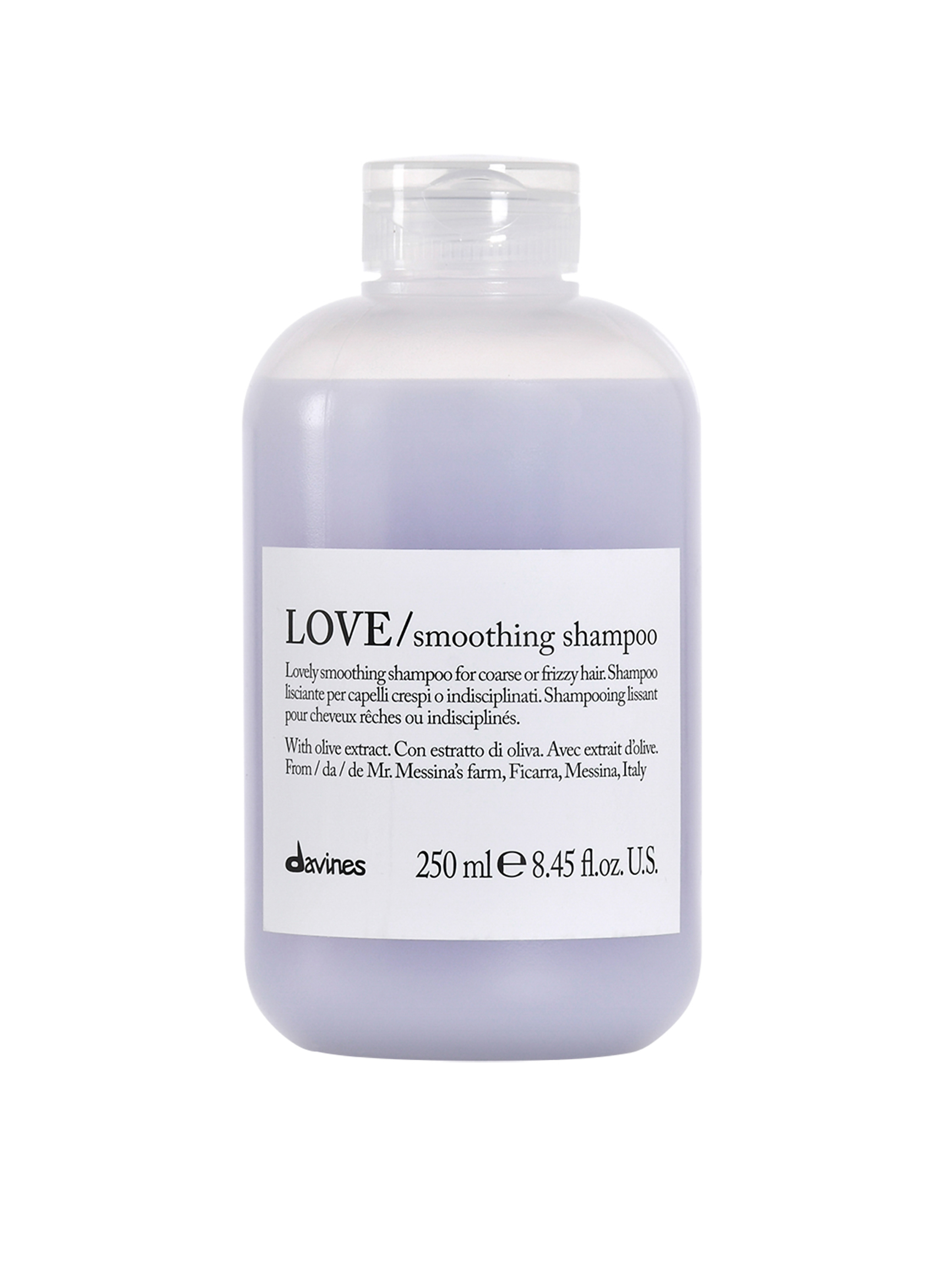 LOVE/shampoo for curly hair - smoothing and softening DAVINES No color