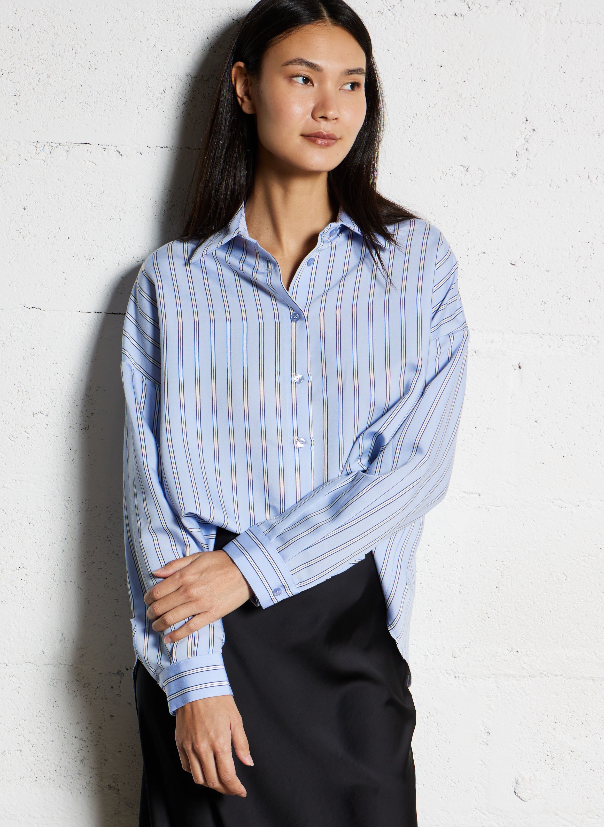 Chemise ample rayée IMPERIAL Bleu