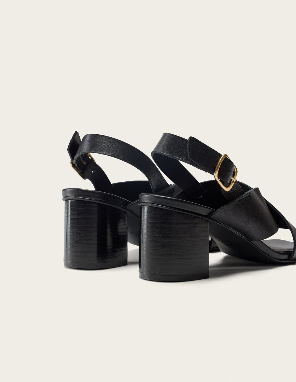 Heeled sandals ODAJE EX. M.MOUSTACHE Black