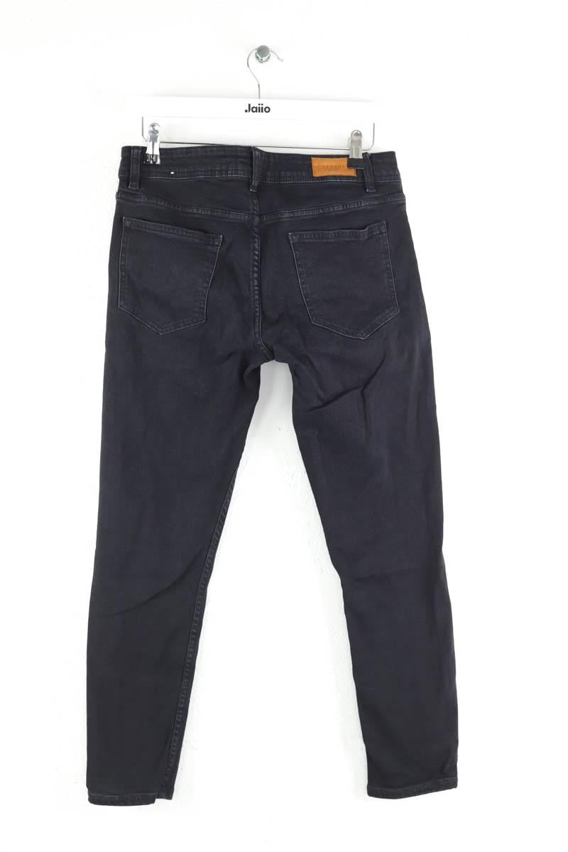 Cotton skinny jeans SEZANE - Seconde main Black