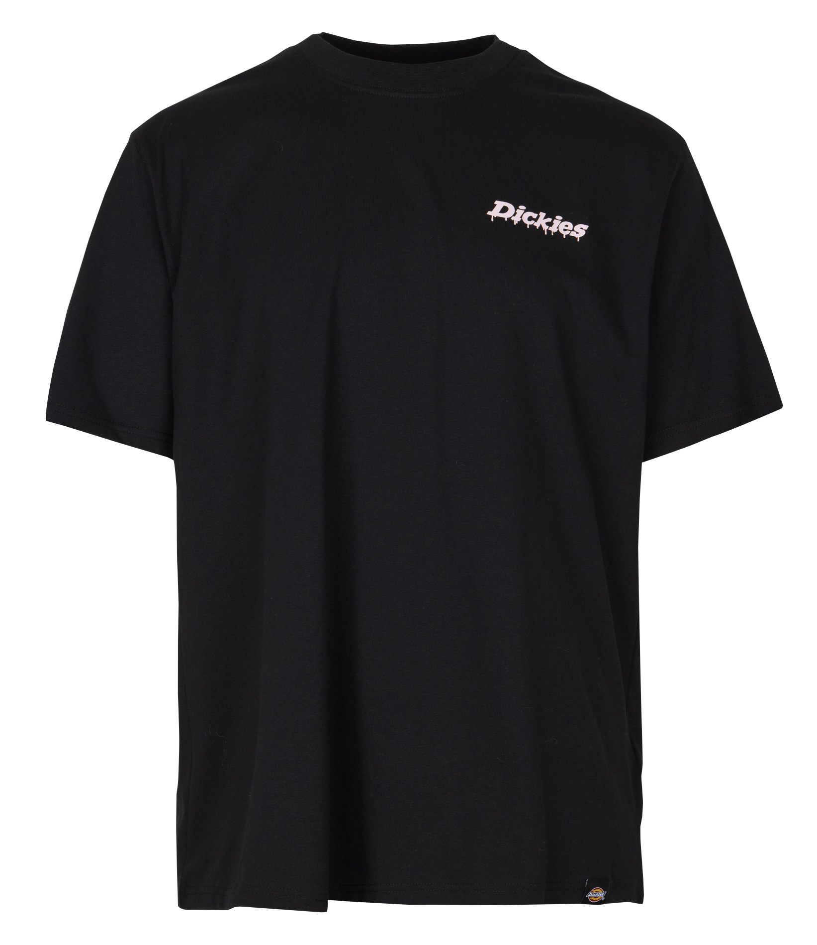 Recht, katoenen T-shirt DICKIES Zwart
