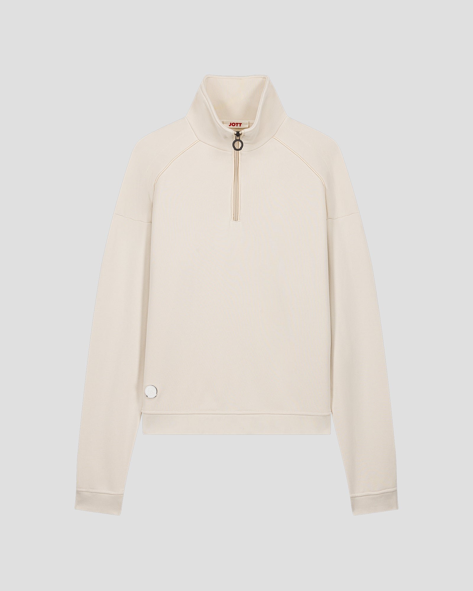 Half-zip sweatshirt JOTT White