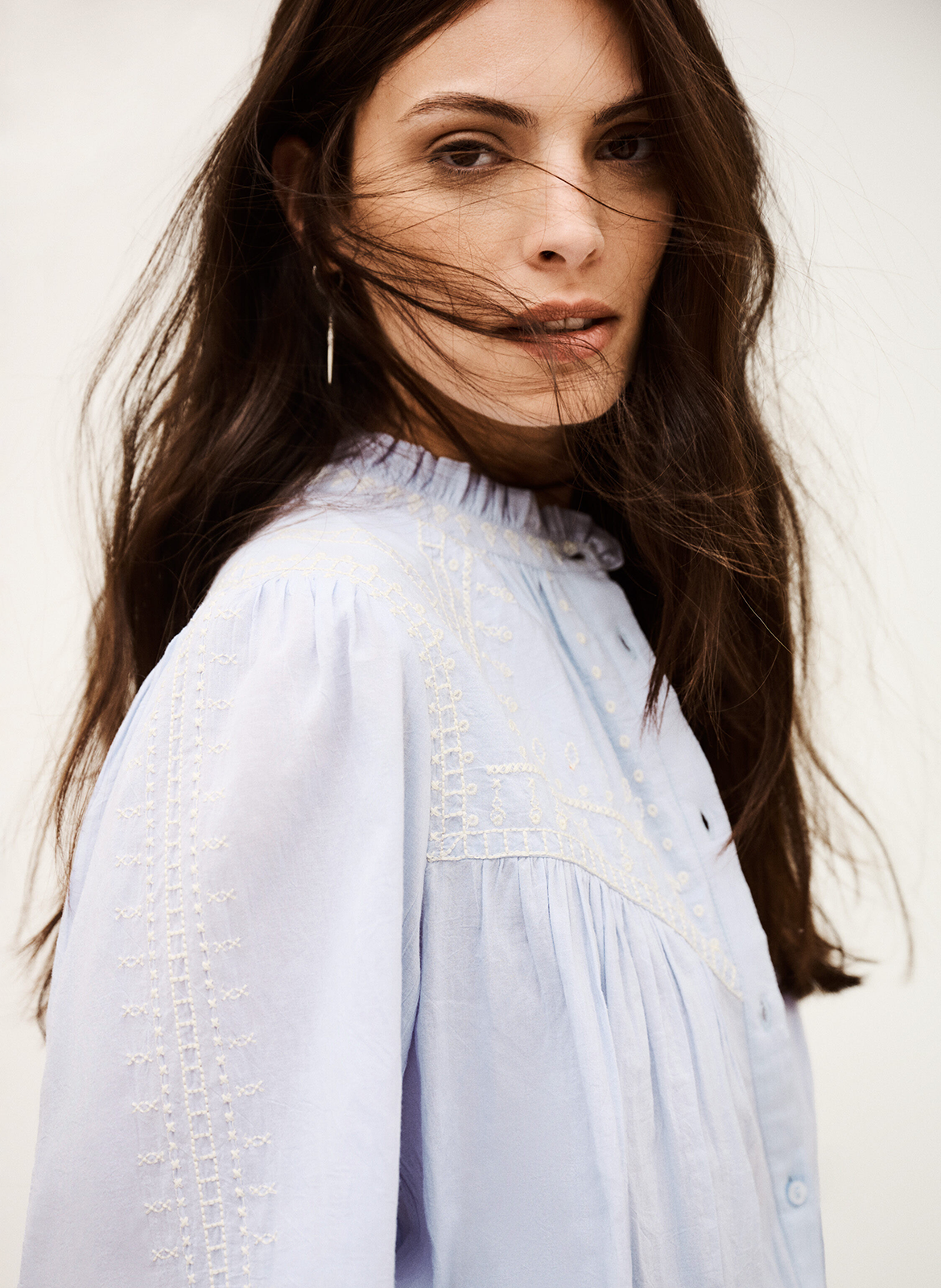 Blouse Colombine Ter BA&SH Blauw