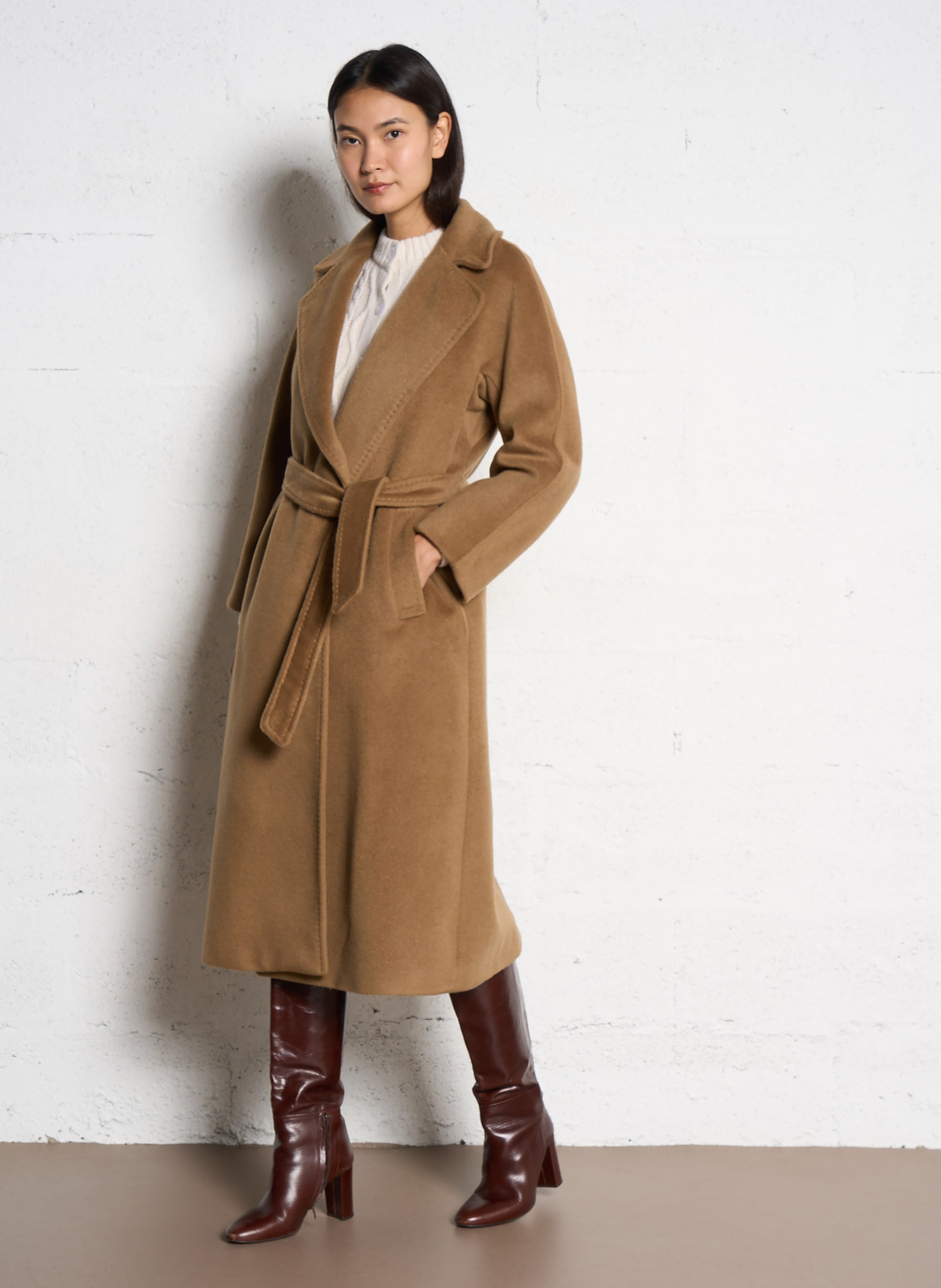 Manteau oversize en laine mélangée MAX MARA WEEK END