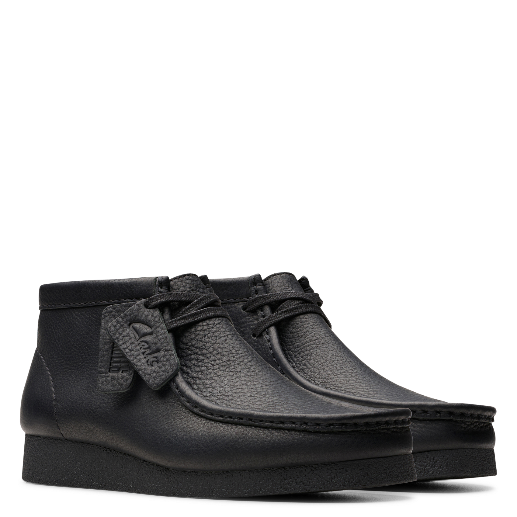 Arthus leather Derby shoes  CLARKS Black