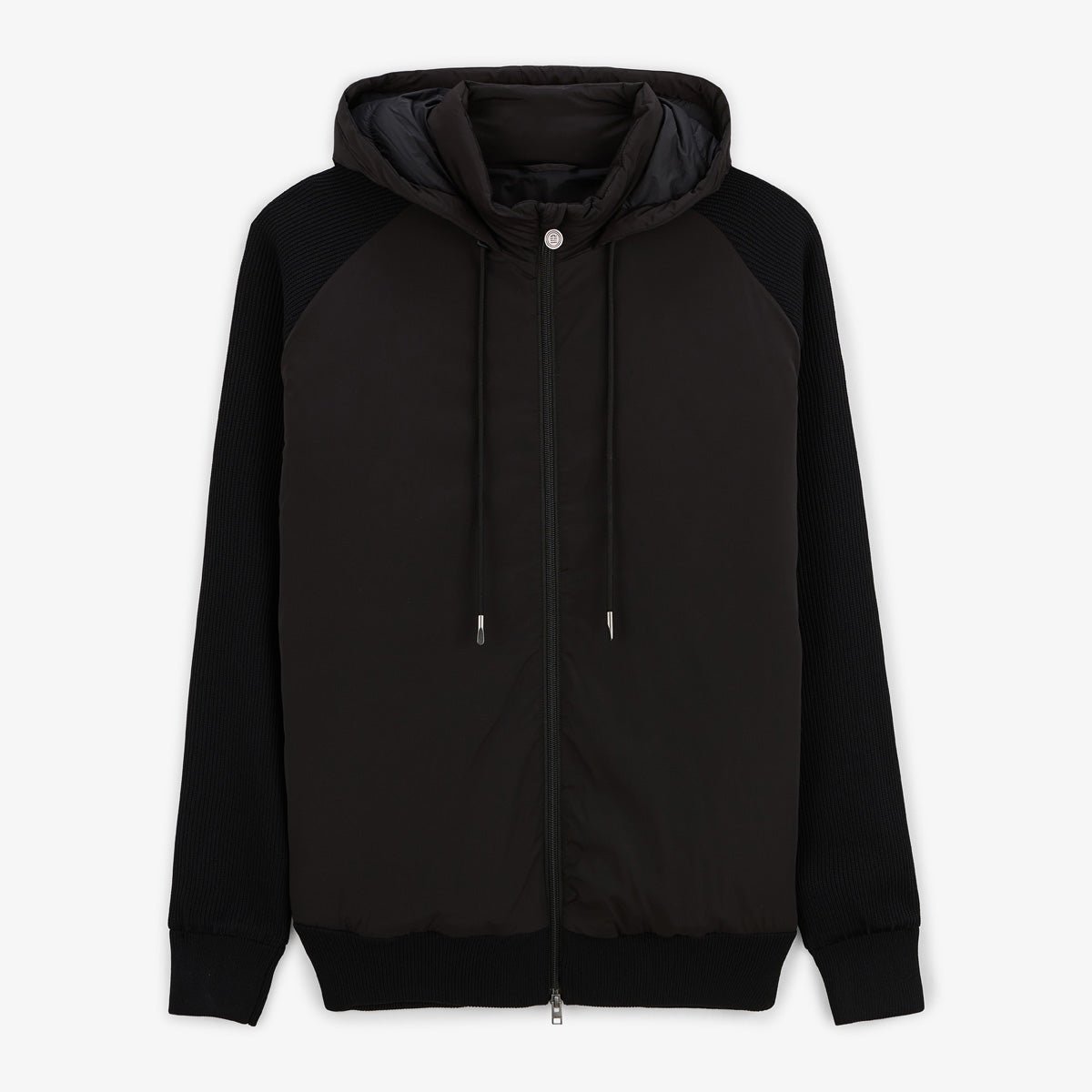 Down-quilted anorak SERGE BLANCO Black