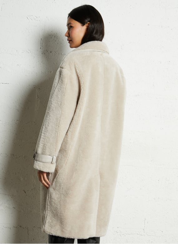 Pantalon droit effet cuir | Noir by THE KORNER Pantalon droit effet cuir Noir