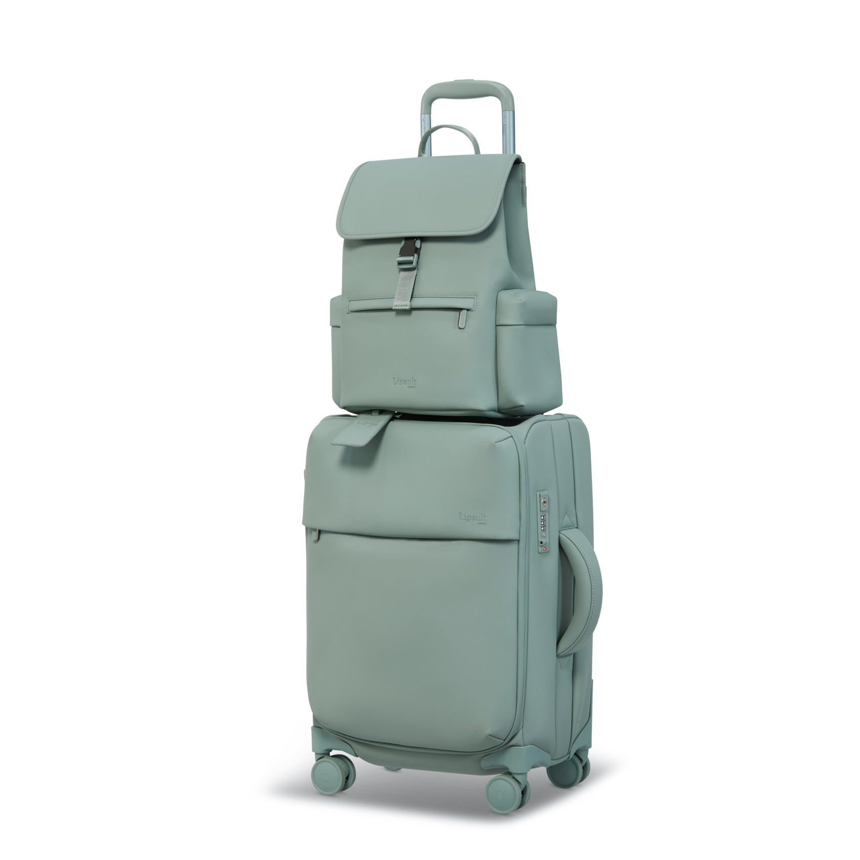 Lost in Berlin small size mini cargo backpack LIPAULT Green