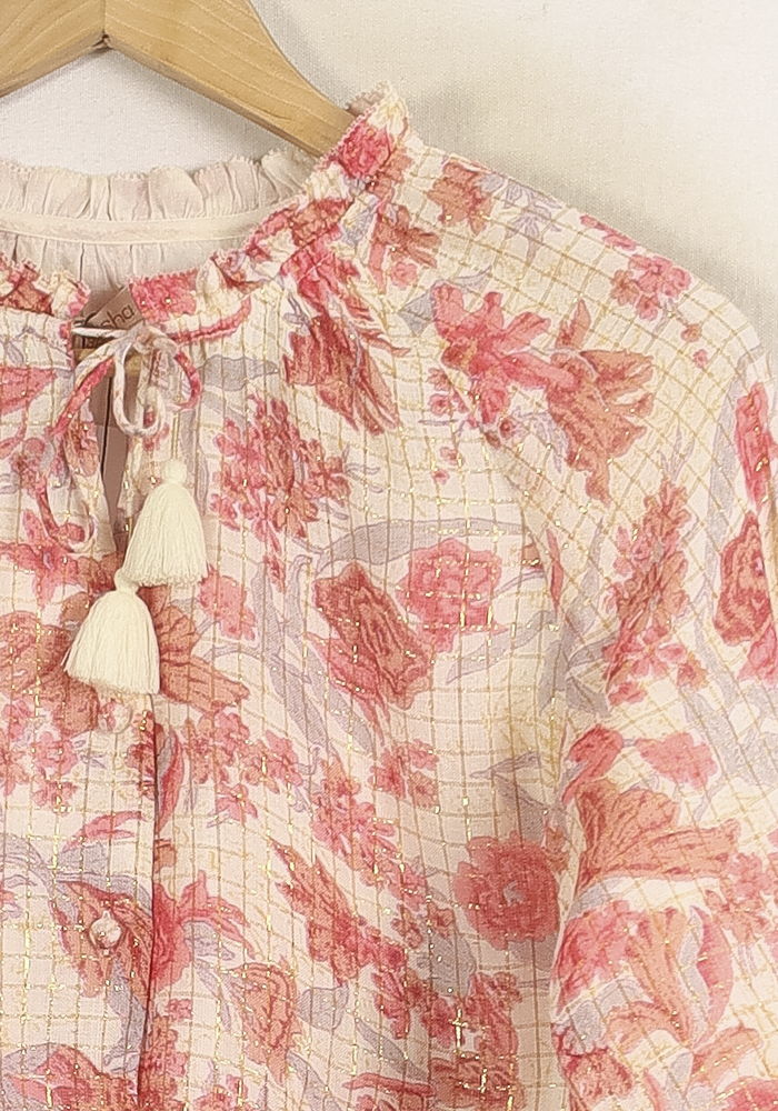 Blouse LOUISE MISHA - Seconde Main Pink