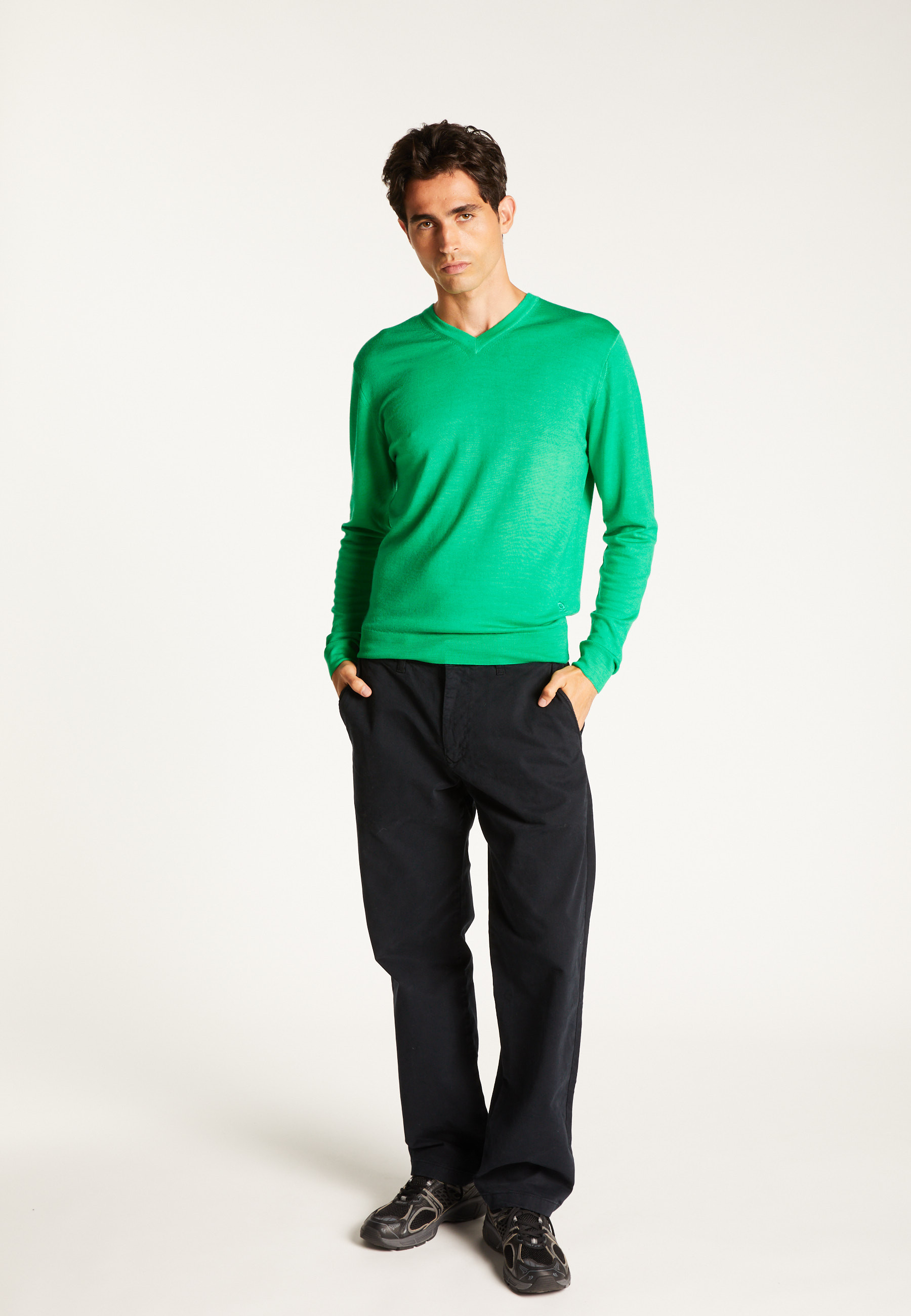 Bunelle wool V-neck sweater MAISON MONTAGUT