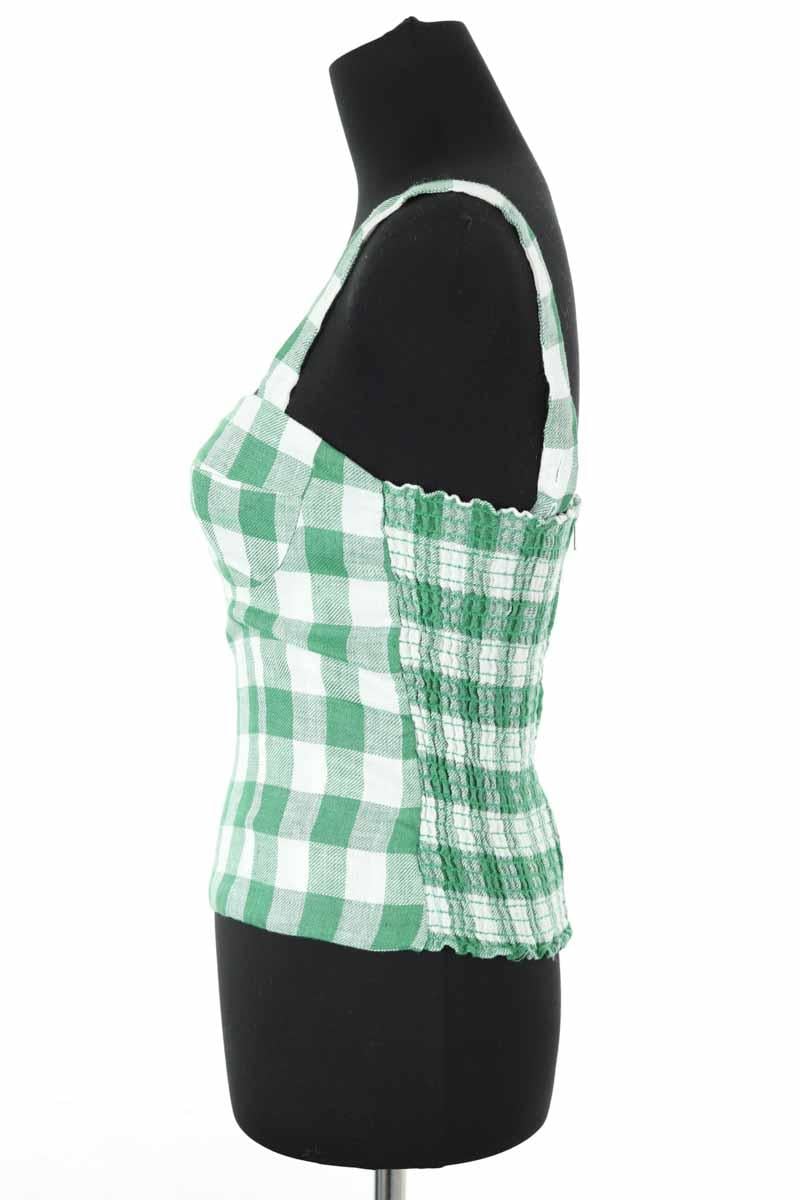 Azawood sleeveless top REFORMATION - Seconde Main Green