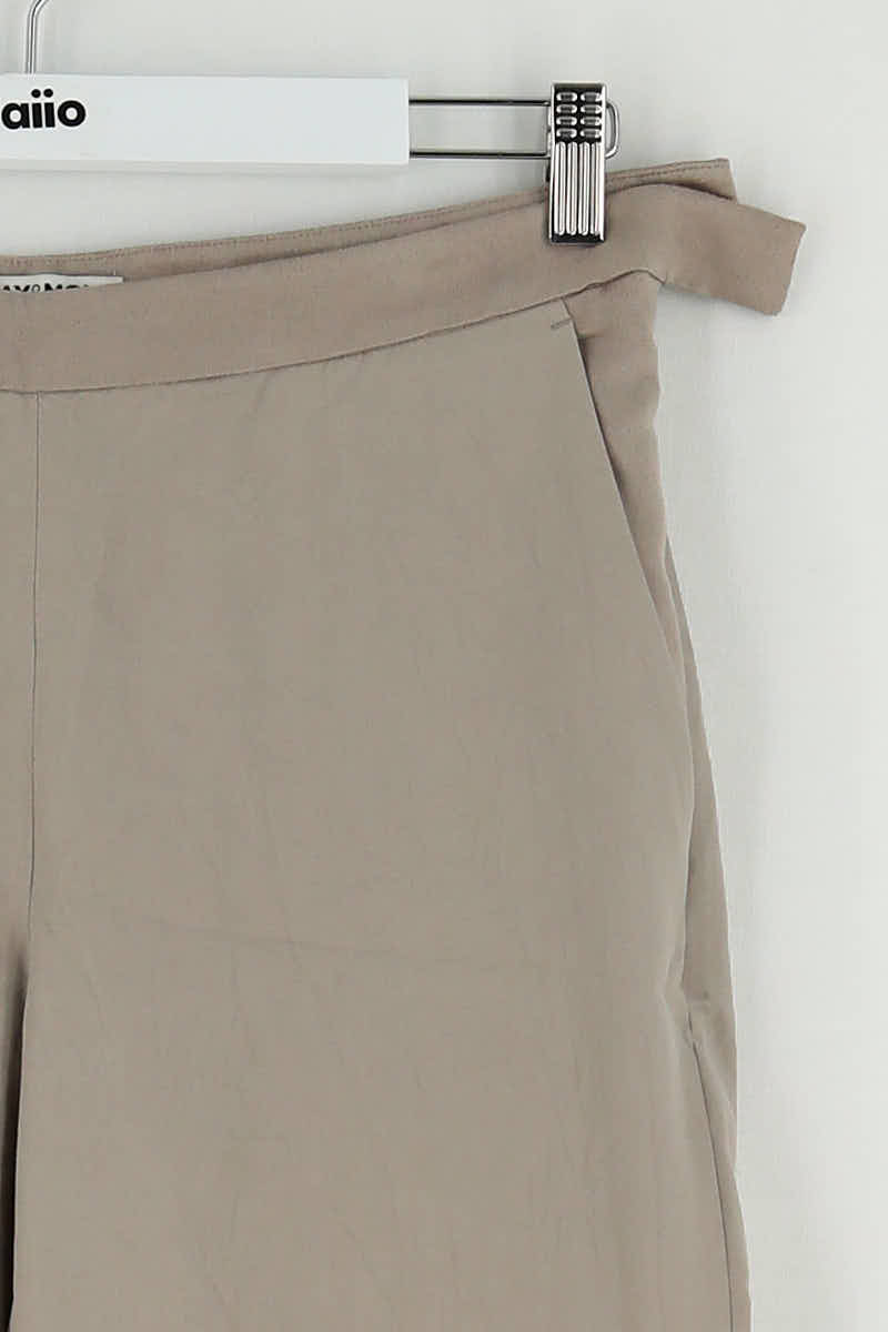 Carrot trousers MAX MARA - Seconde Main Beige