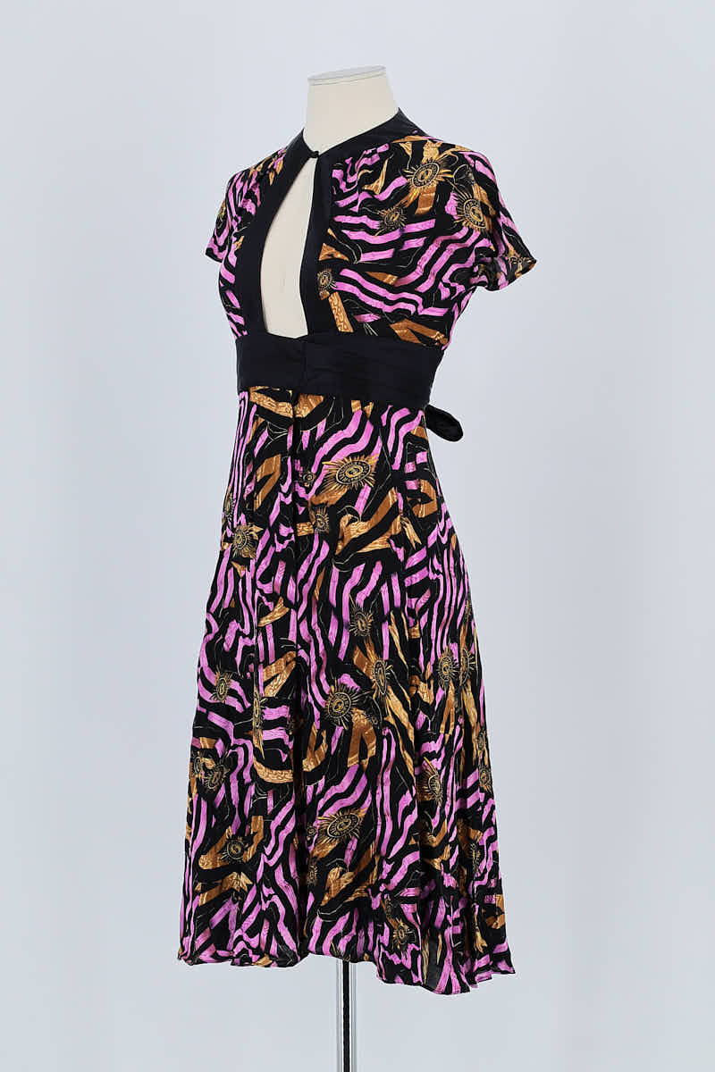 Dress DIANE VON FURSTENBERG - Seconde Main Black