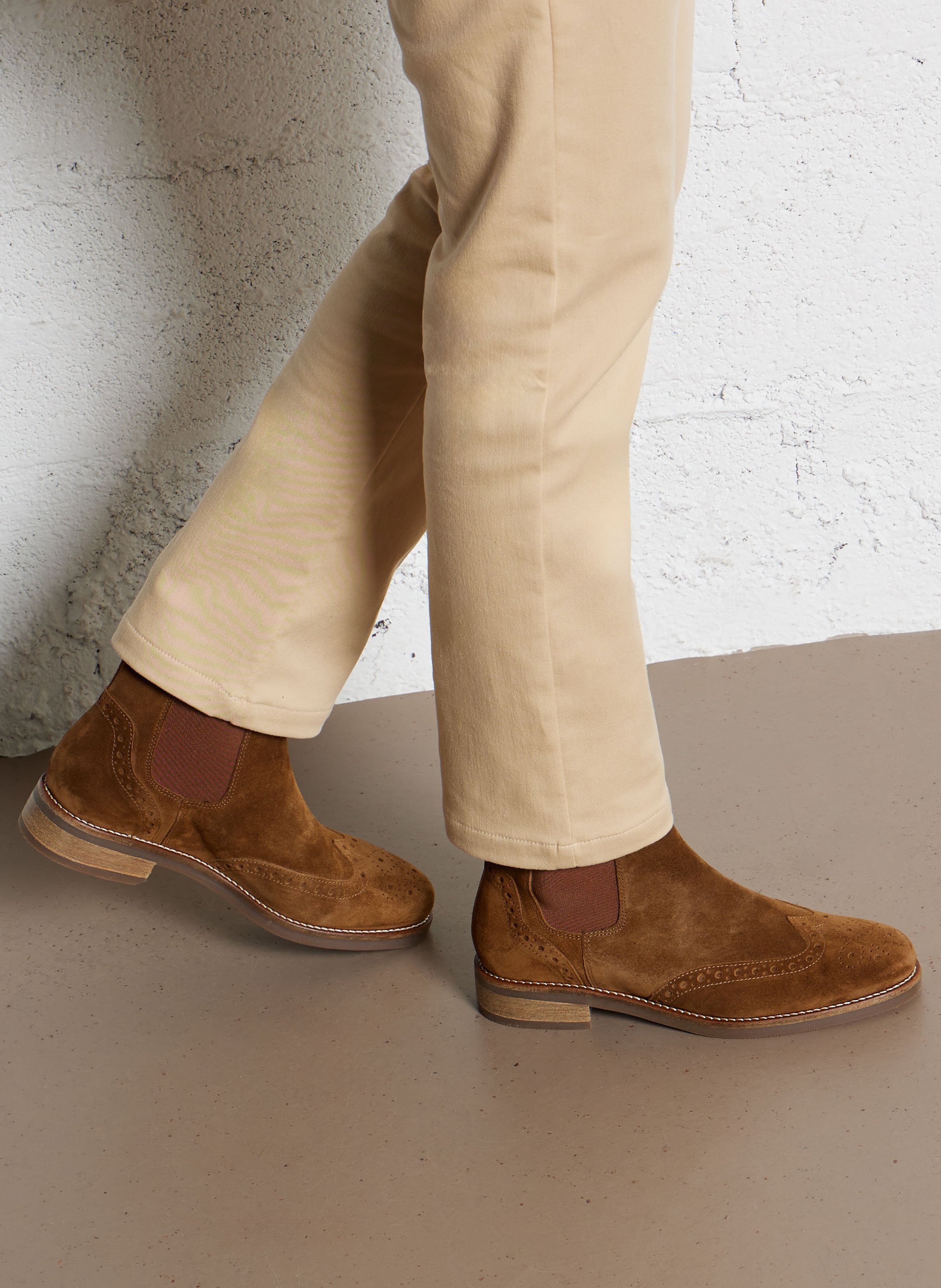 Bottines en cuir MELLOW YELLOW Marron