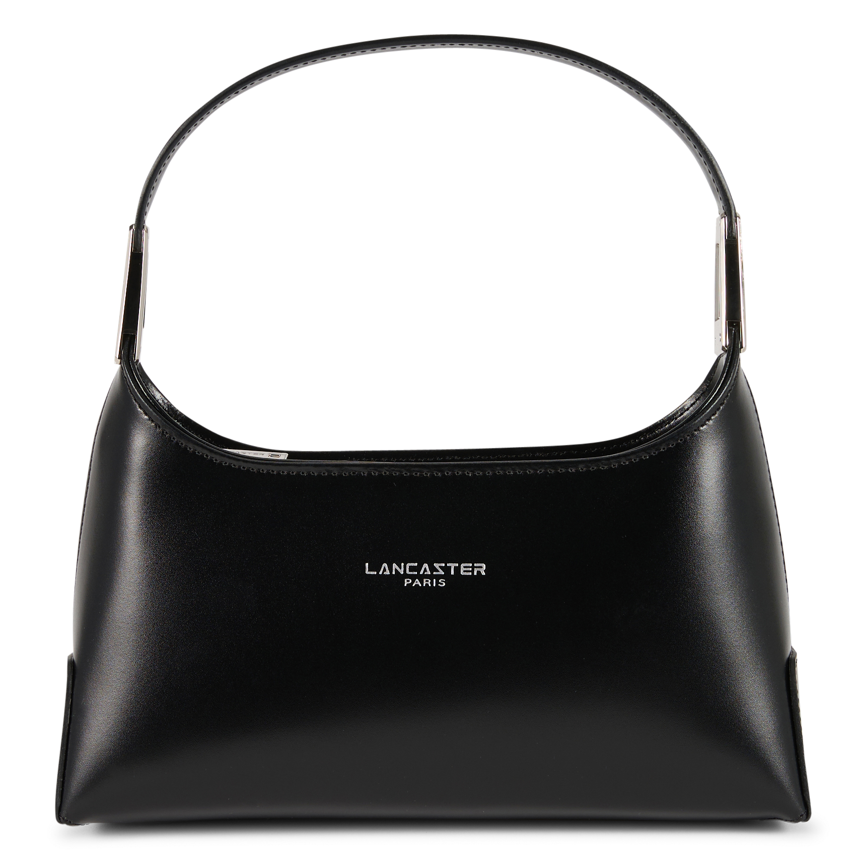 Sac porté main en cuir LANCASTER PARIS Noir
