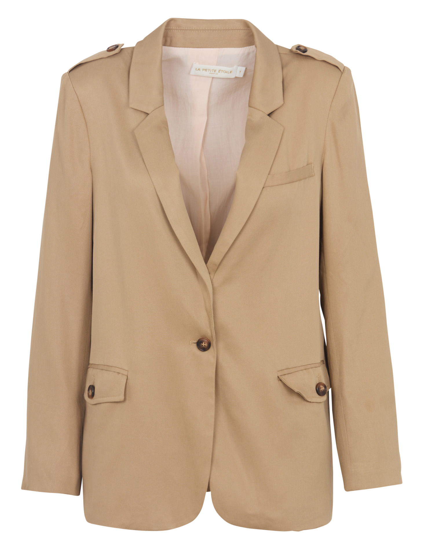 Veste de tailleur  LA PETITE ETOILE Beige